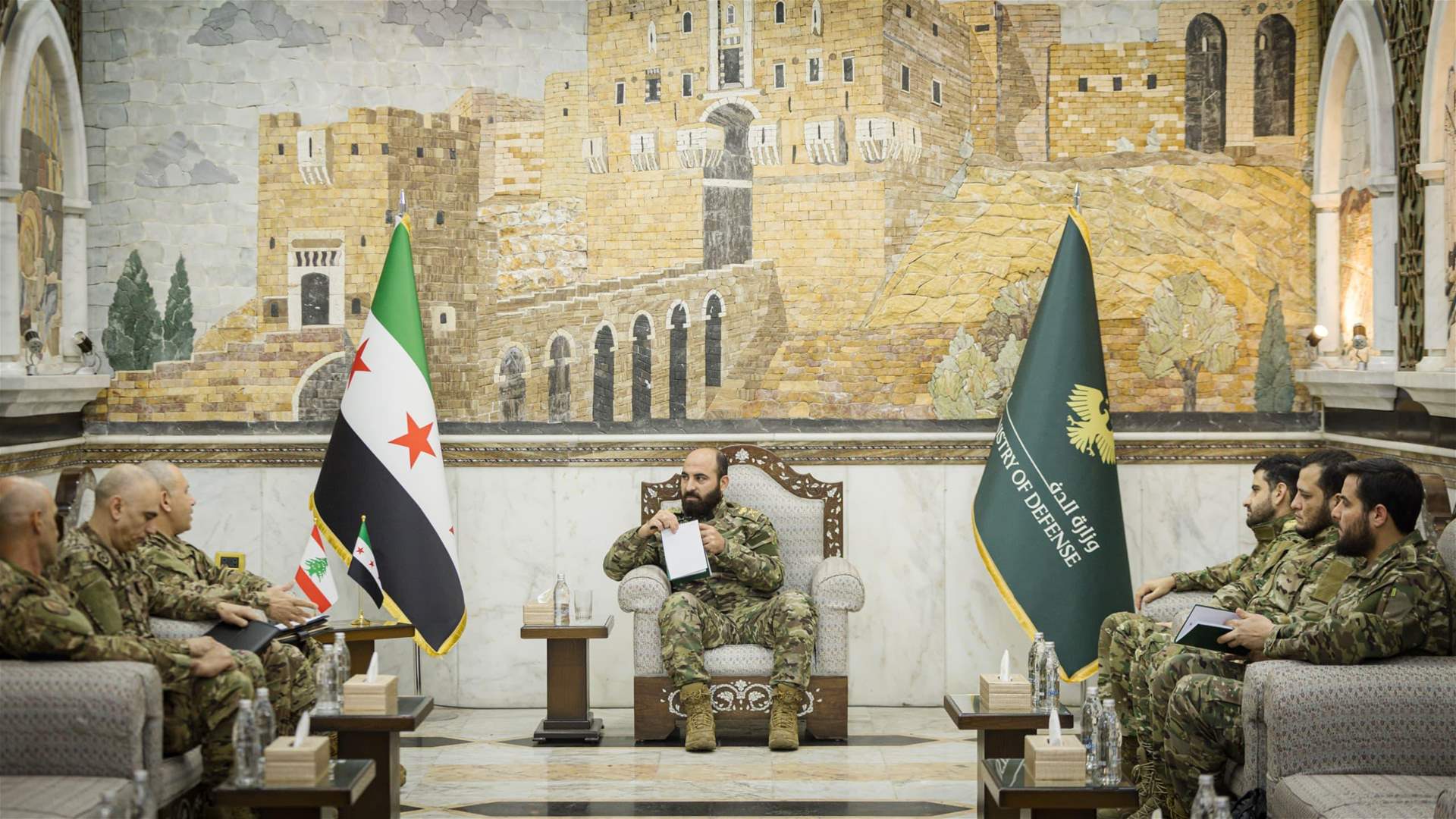 العميد بطرس يلتقي رئيس الأركان السوريّ: بحثٌ في ملف الحدود والتنسيق الأمنيّ