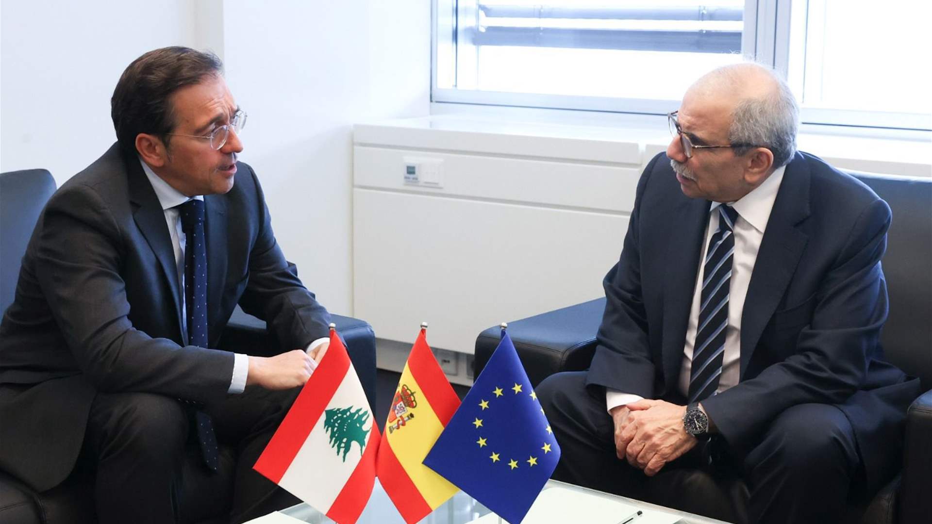 PM Salam meets European officials, stresses backing for ceasefire and negotiations