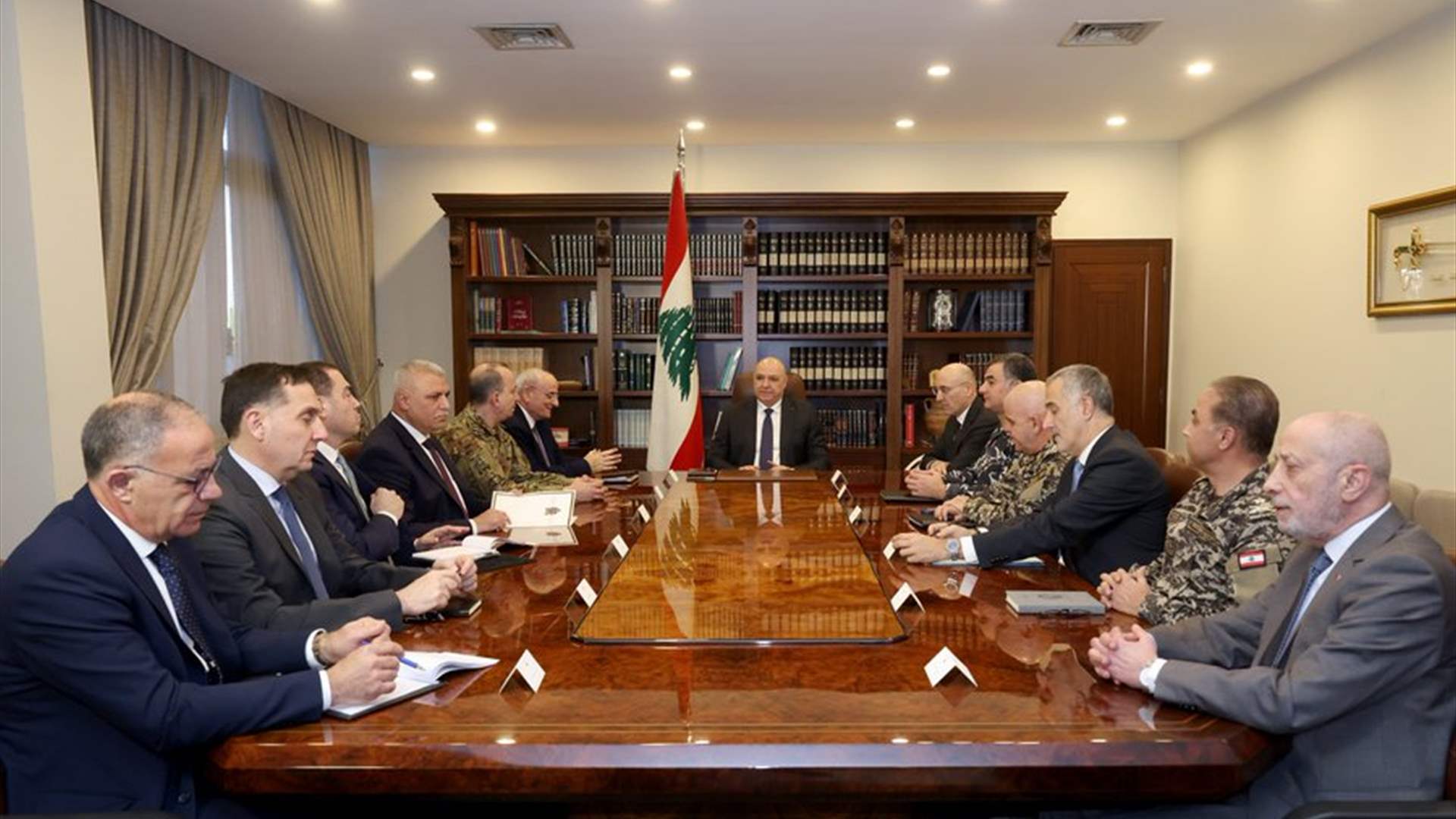 President Aoun calls for tighter security measures, increased troop deployment in Beirut, and nationwide
