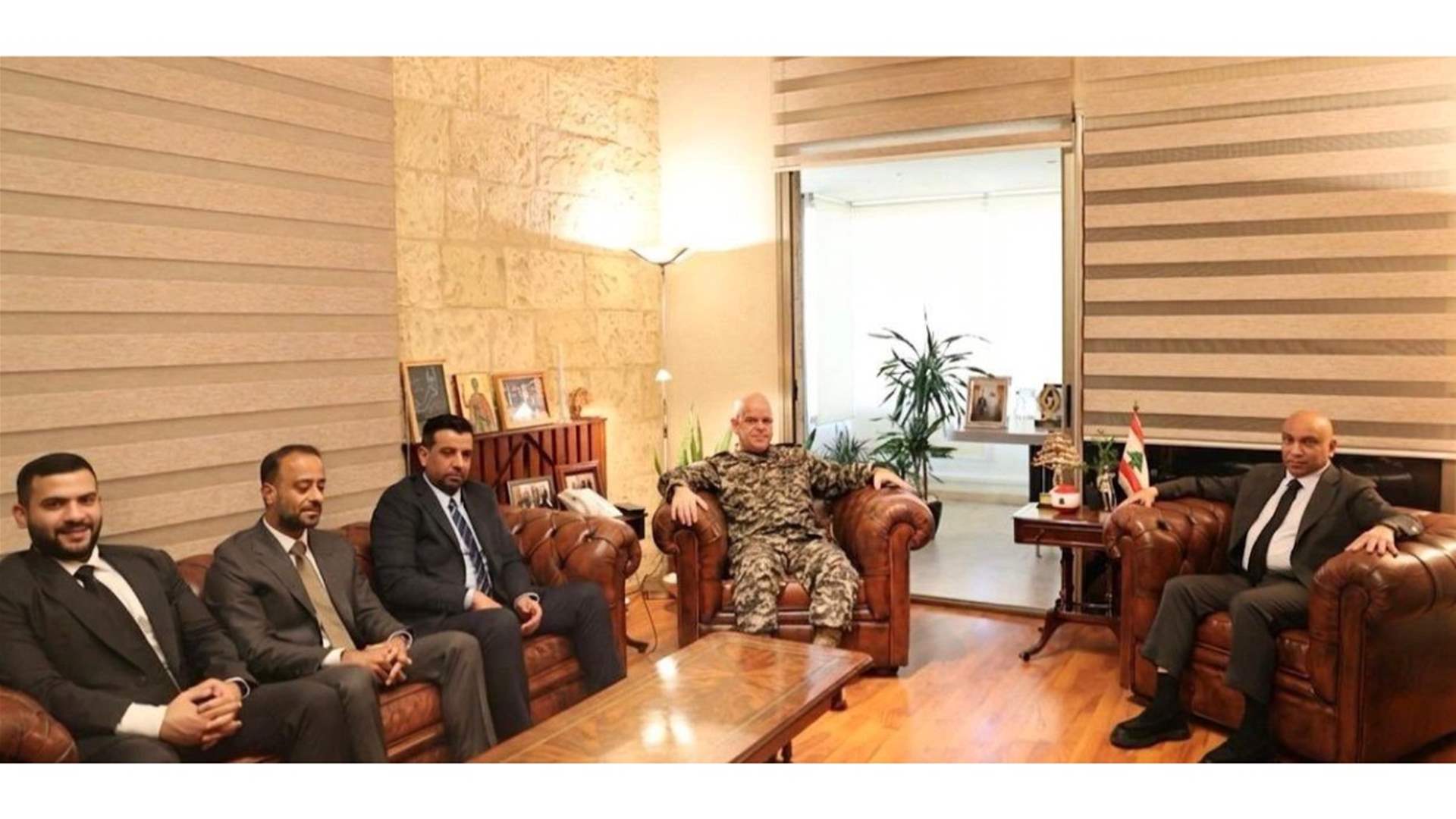 لاوندس استقبل غبريال وسفير الكويت ورئيس أساقفة الفرزل أشاد بمناقبية العسكريين الشهداء