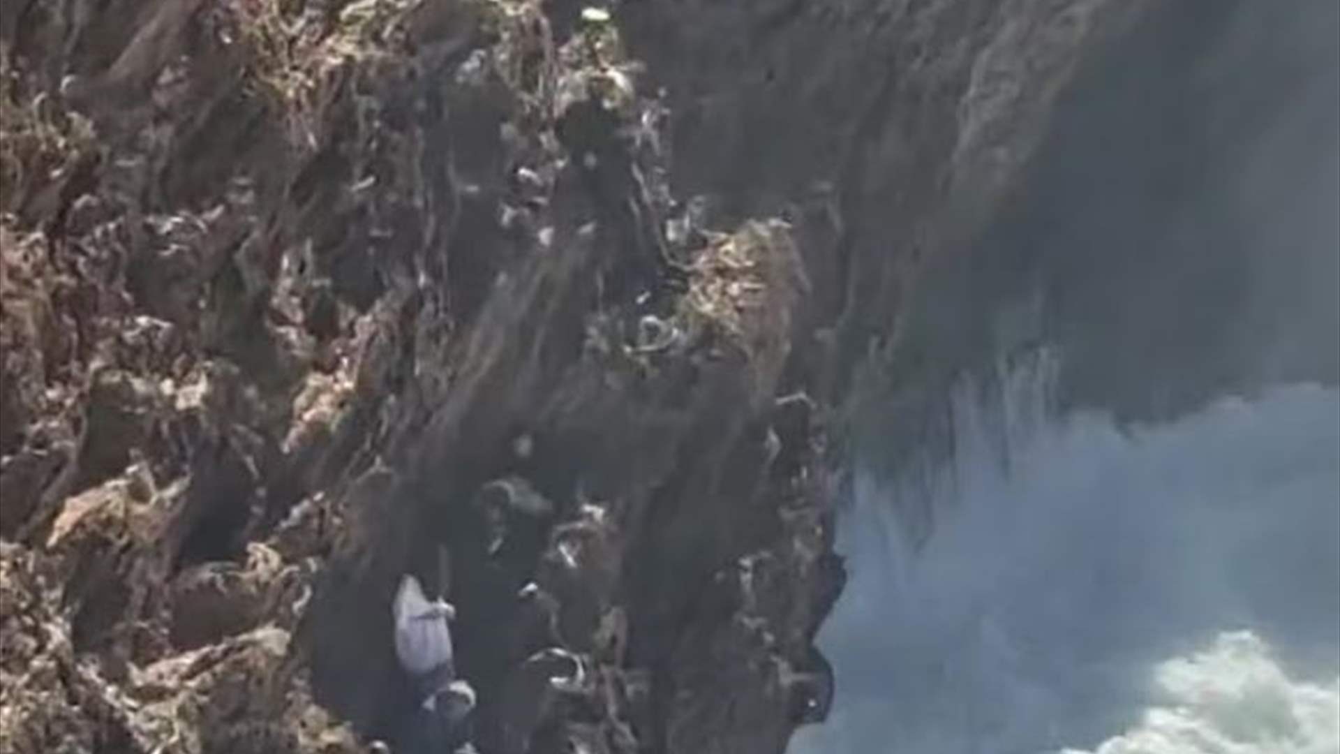 مشاهد مرعبة من أستراليا... عائلة تنجو من الموت وسط حصار الصخور والمنحدرات الشاهقة!