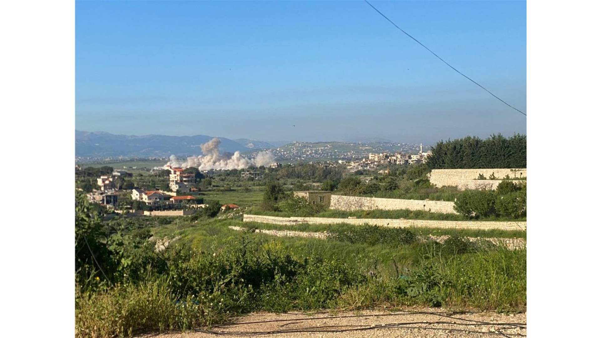 الوكالة الوطنية للإعلام: الجيش الإسرائيلي نفذ تفجيرين في بلدتي القنطرة وديرسريان وتفجير منازل في بيت ليف