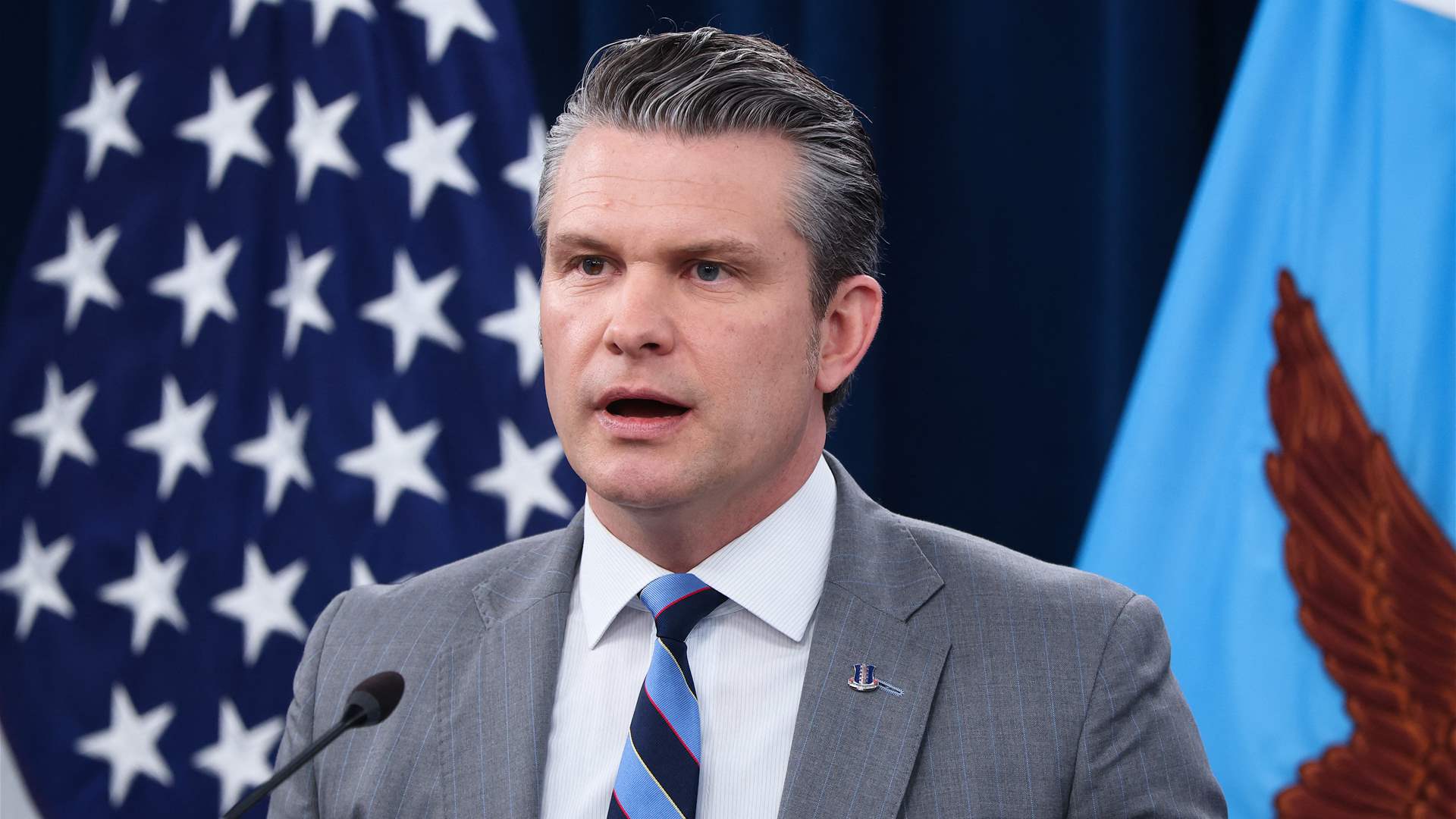 Pentagon chief Hegseth says US blockade on Iran 'going global'