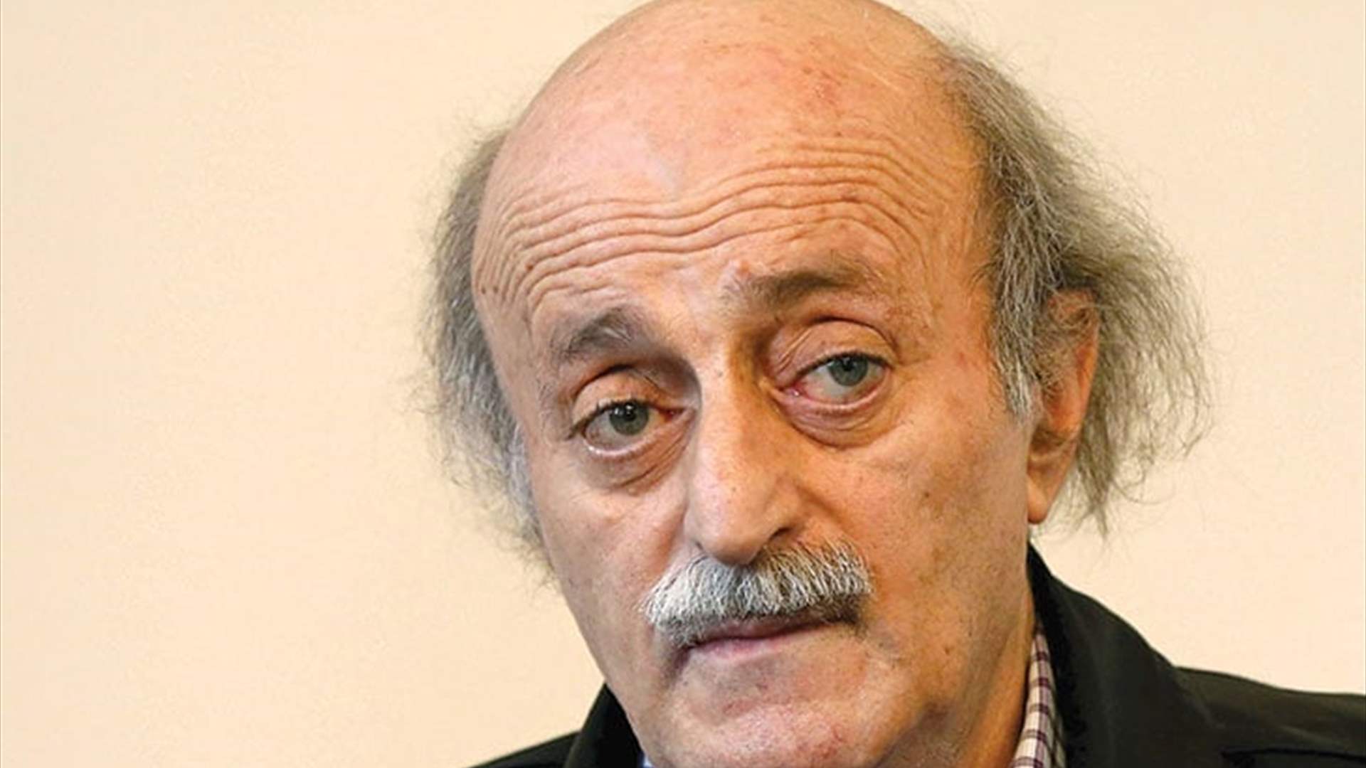 Walid Jumblatt arrives at People’s Palace for meeting with Syrian President Ahmad al-Sharaa
