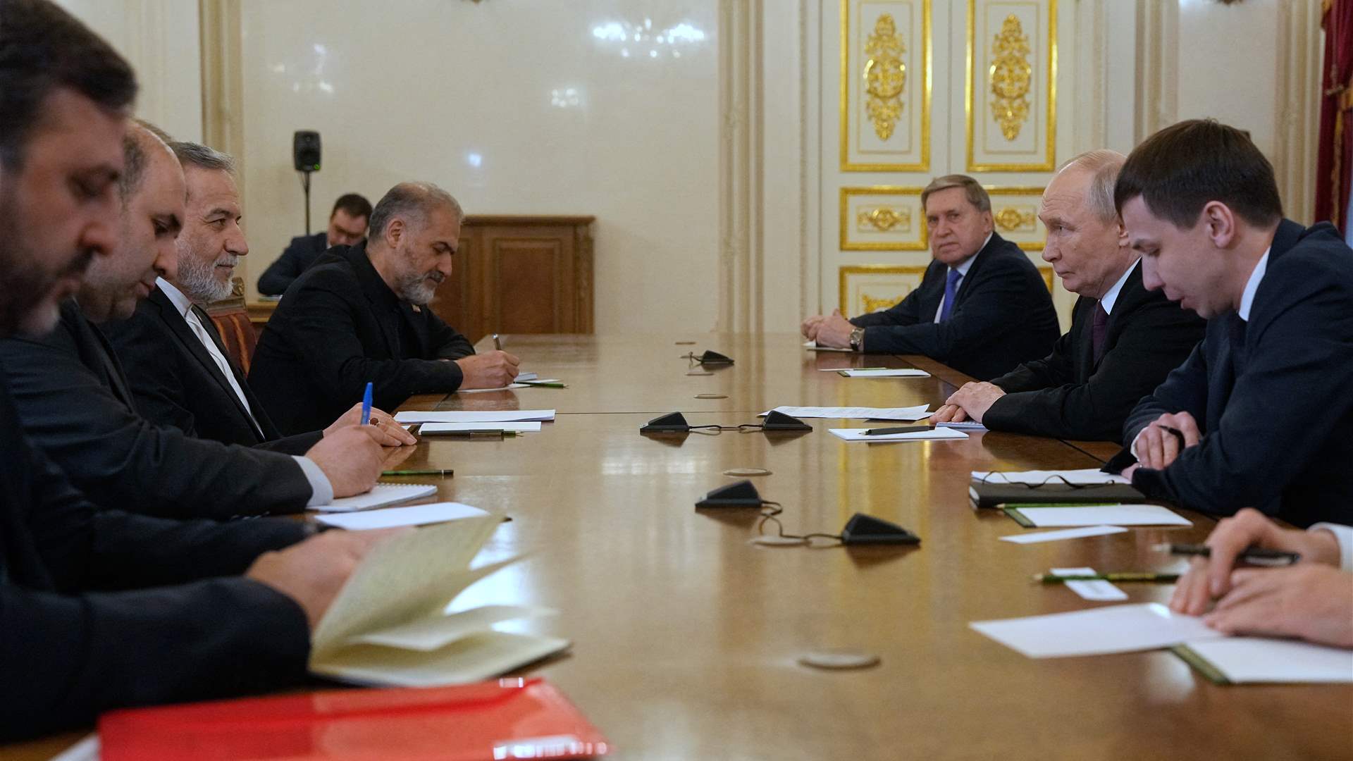 Iran FM says Islamic republic is 'stable, solid' in meeting with Putin