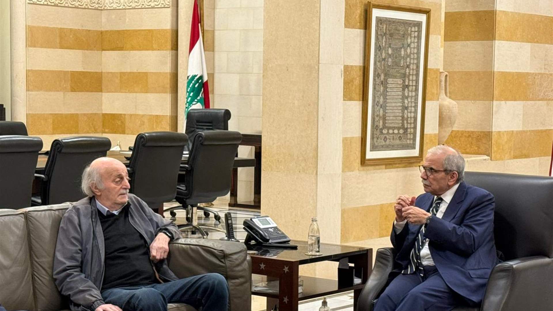 لقاء جمع جنبلاط بسلام