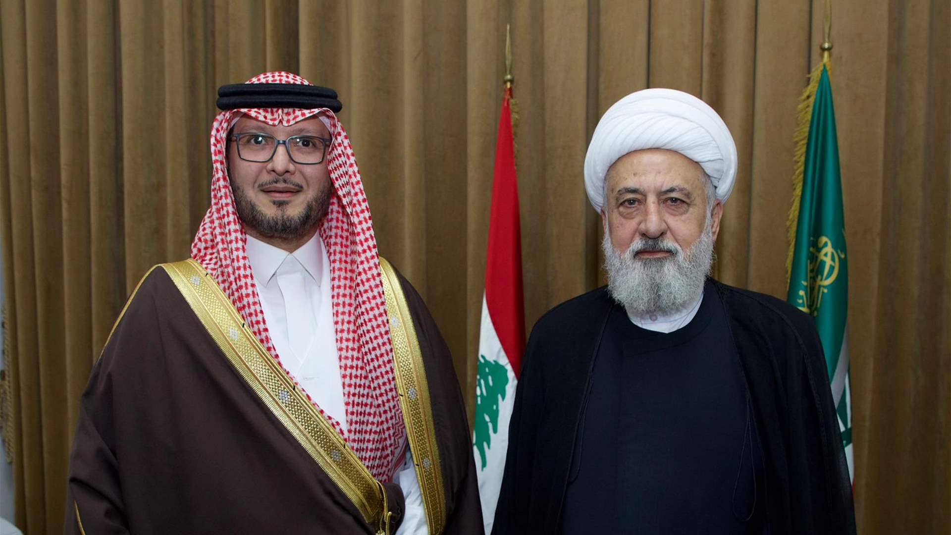 Meeting between Sheikh Ali al-Khatib and Saudi ambassador focuses on safeguarding civil peace in Lebanon: Sources to LBCI 