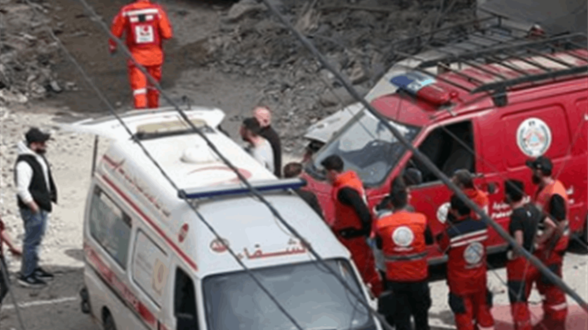 Five killed, including three Civil Defense members, in Israeli strike on South Lebanon