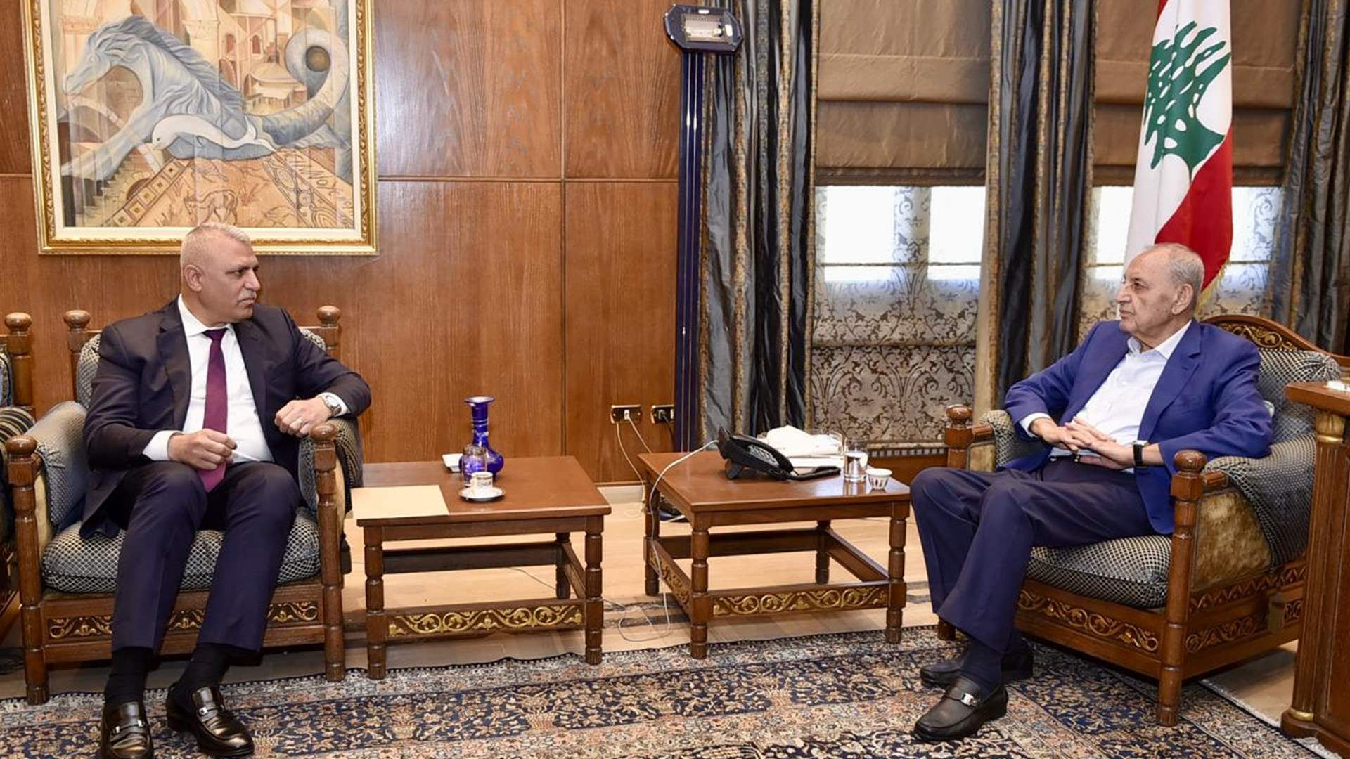 بري استقبل المدير العام للأمن العام