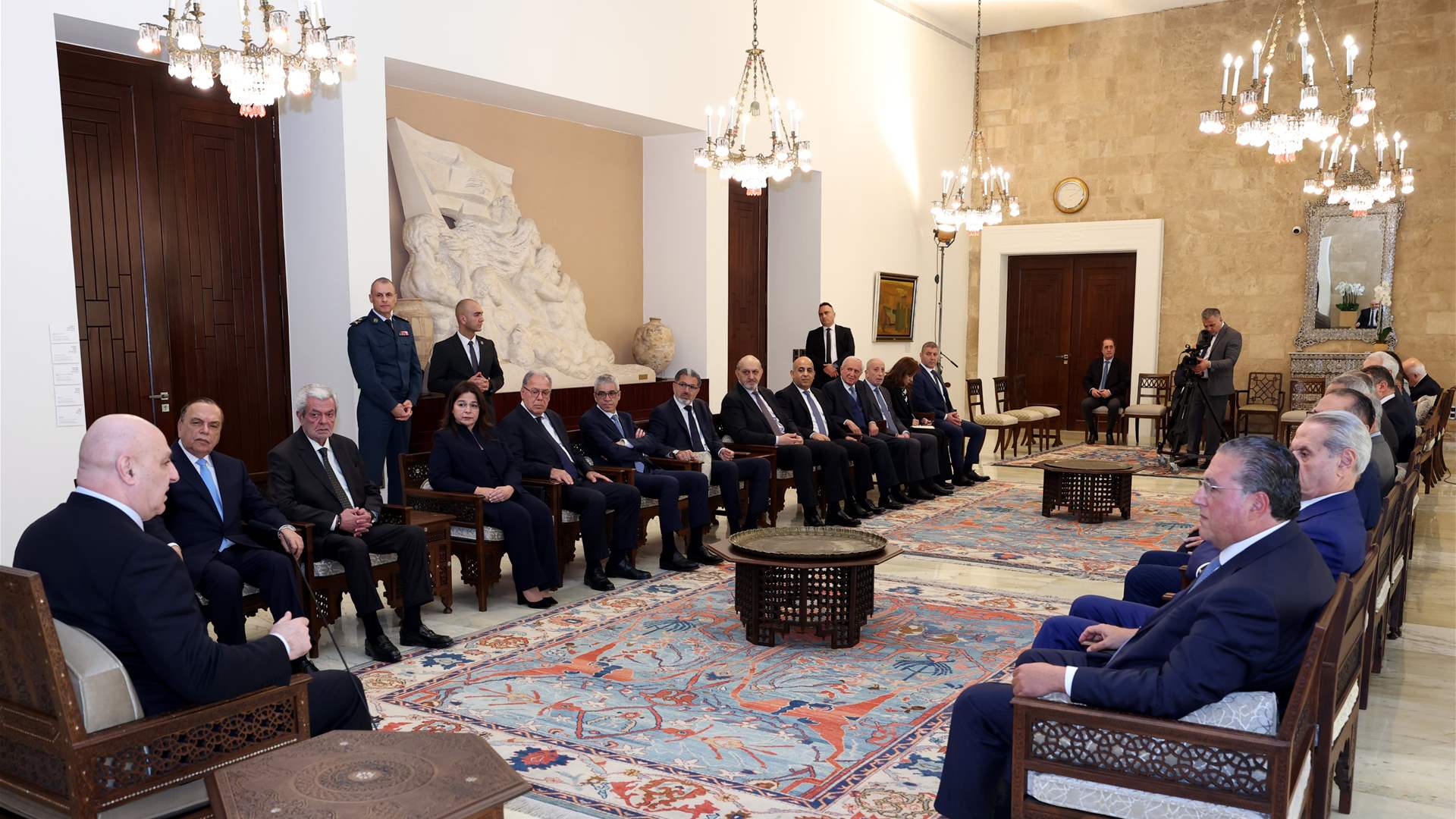 President Aoun urges Israel to honor ceasefire, says Lebanon awaiting US date for talks