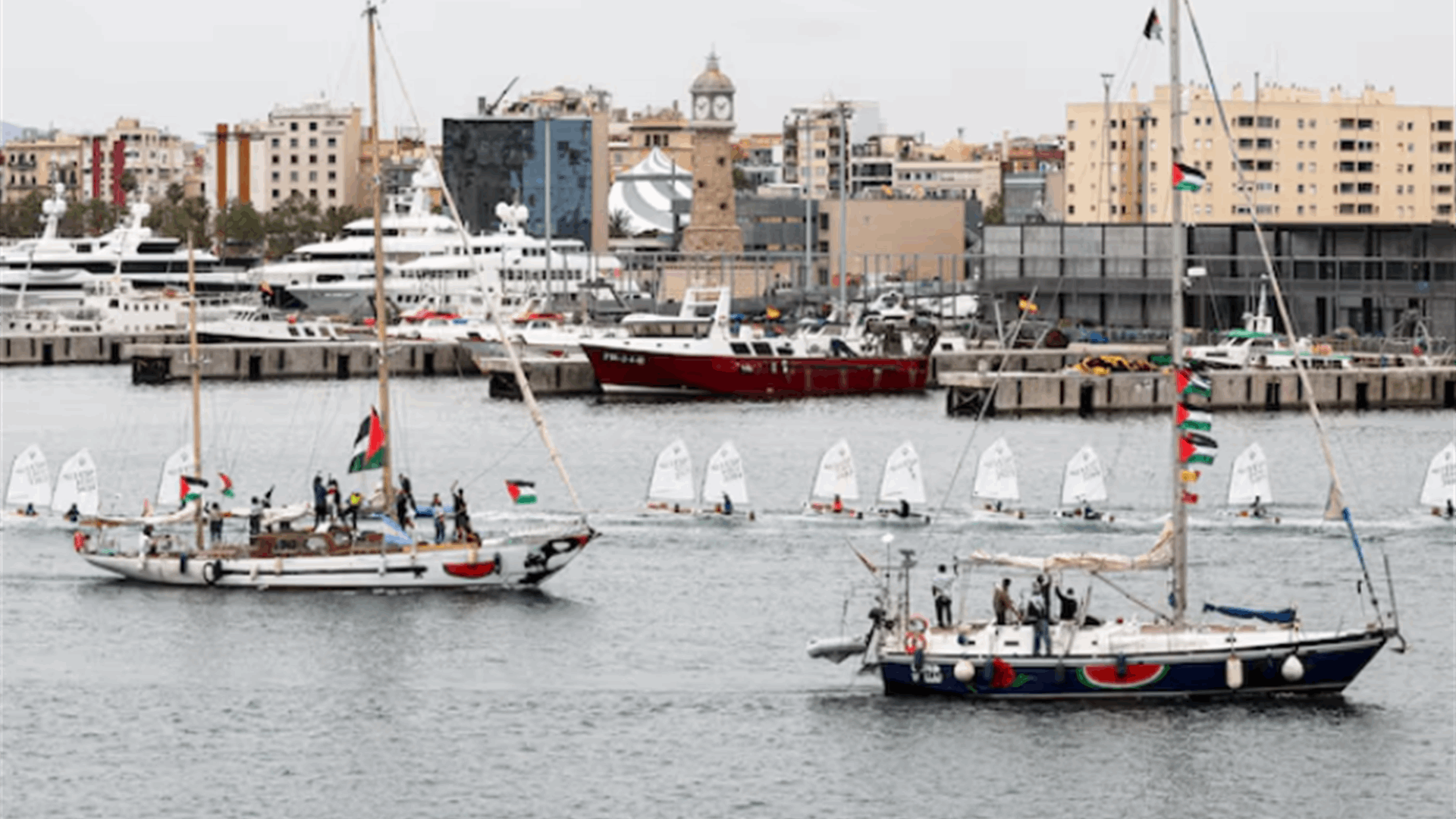 Israel intercepts Gaza aid ships in international waters: Organizers