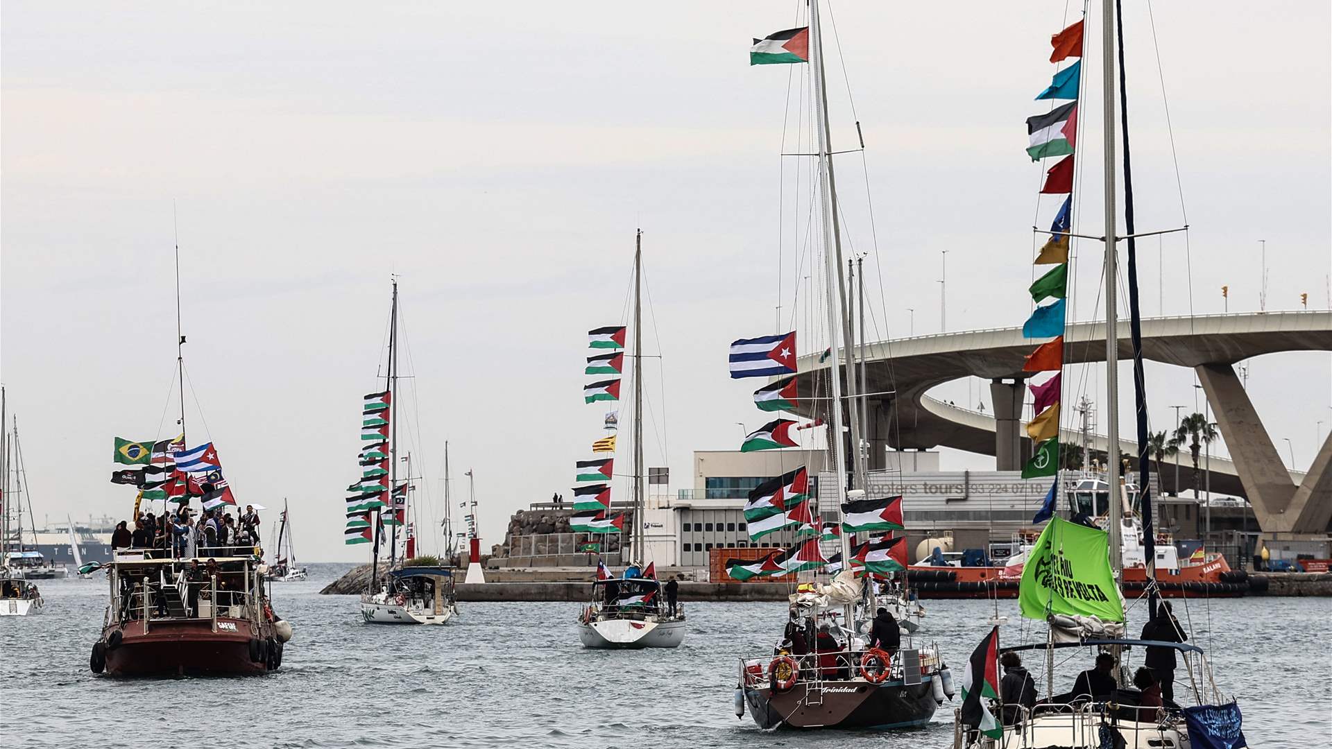 Gaza flotilla organizers say 211 activists 'kidnapped' by Israel
