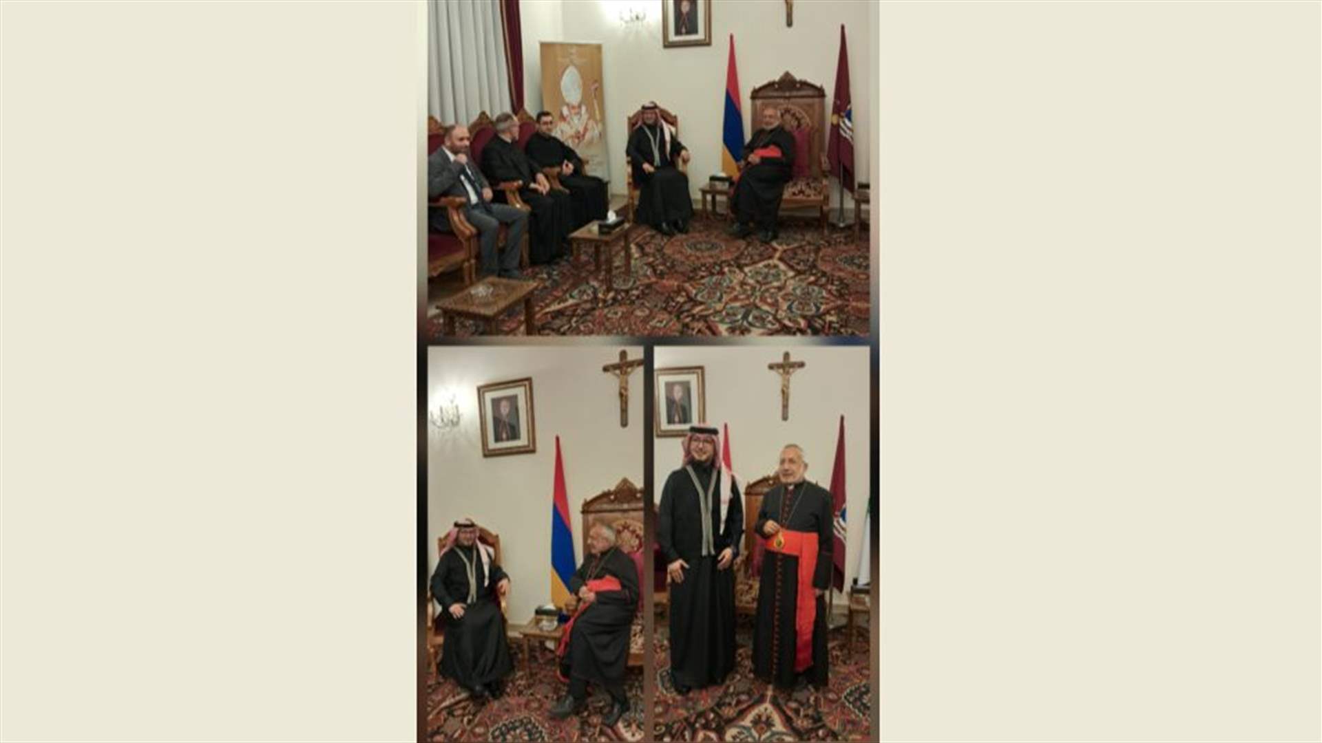 السفير السعودي زار ميناسيان: المرحلة الراهنة تتطلّب قيادات حكيمة تمتلك الجرأة والرؤية