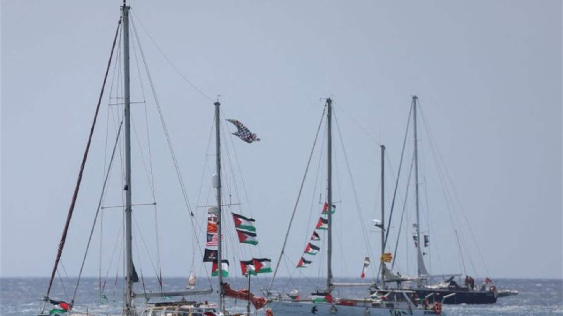 محكمة إسرائيلية مدّدت احتجاز ناشطين في "أسطول الصمود" يومين