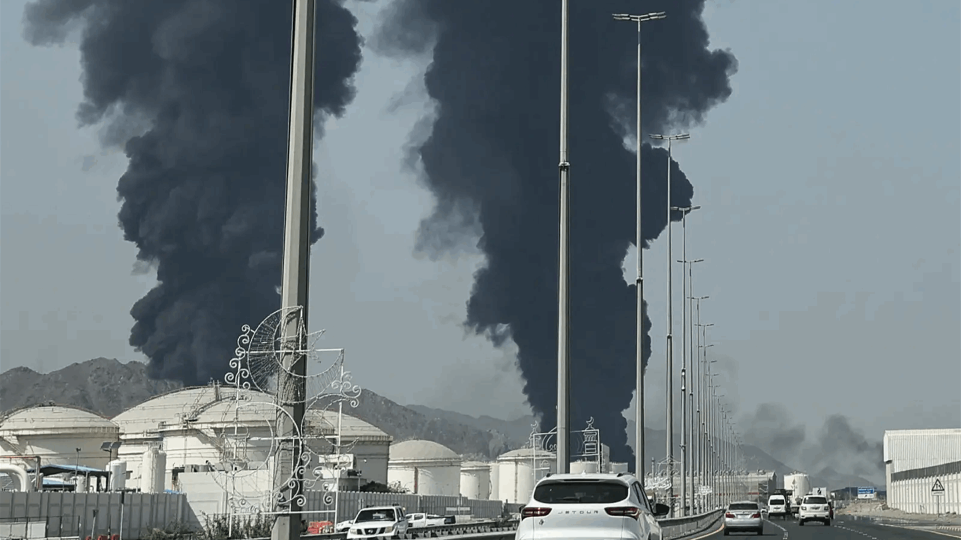 Three injured in strike targeting energy installation in UAE's Fujairah: Authorities