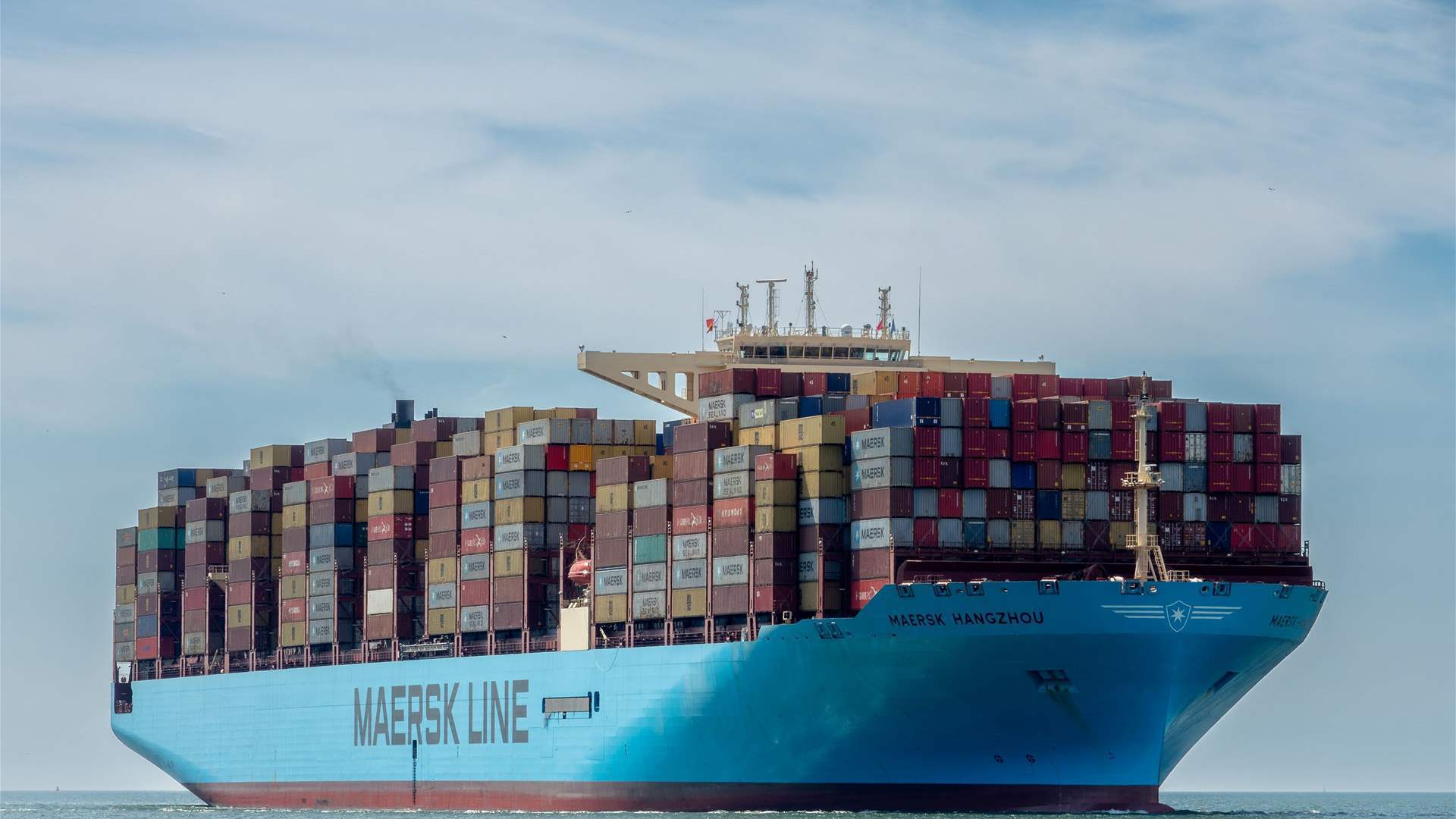 Maersk says ship transited Strait of Hormuz under US escort