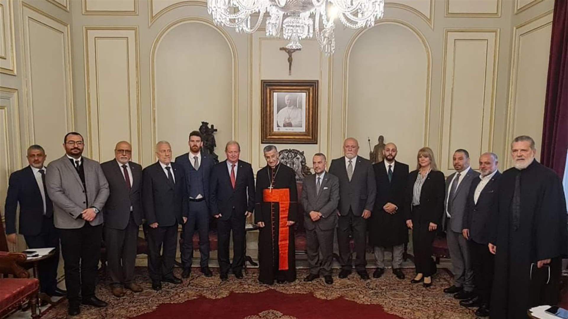  الراعي إستقبل زوارا داعمين لمواقفه..رئيس الرابطة المارونية: لماذا كل هذا التصويب على بكركي دون مبرر؟