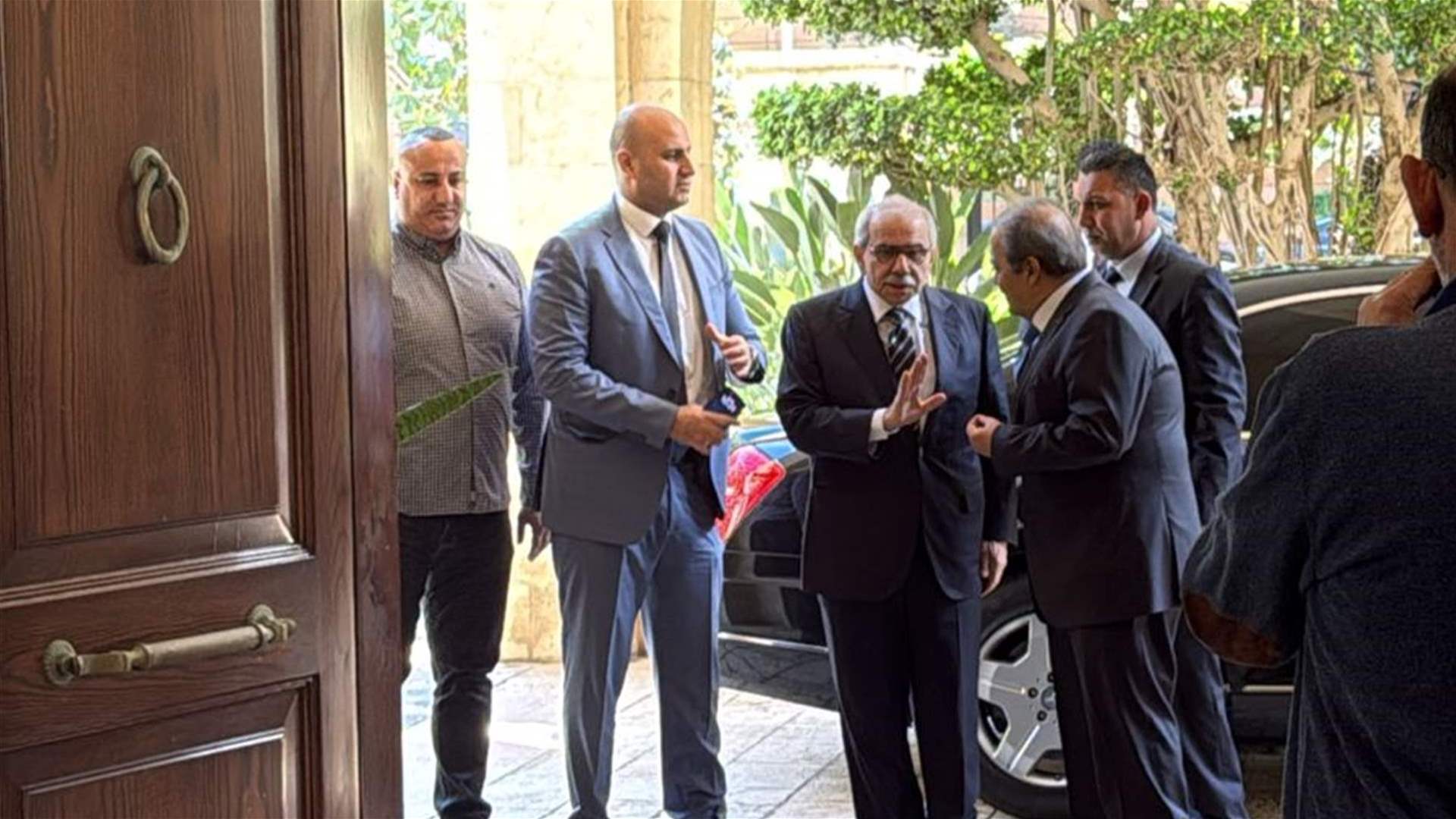 وصول رئيس الحكومة نواف سلام إلى عين التينة