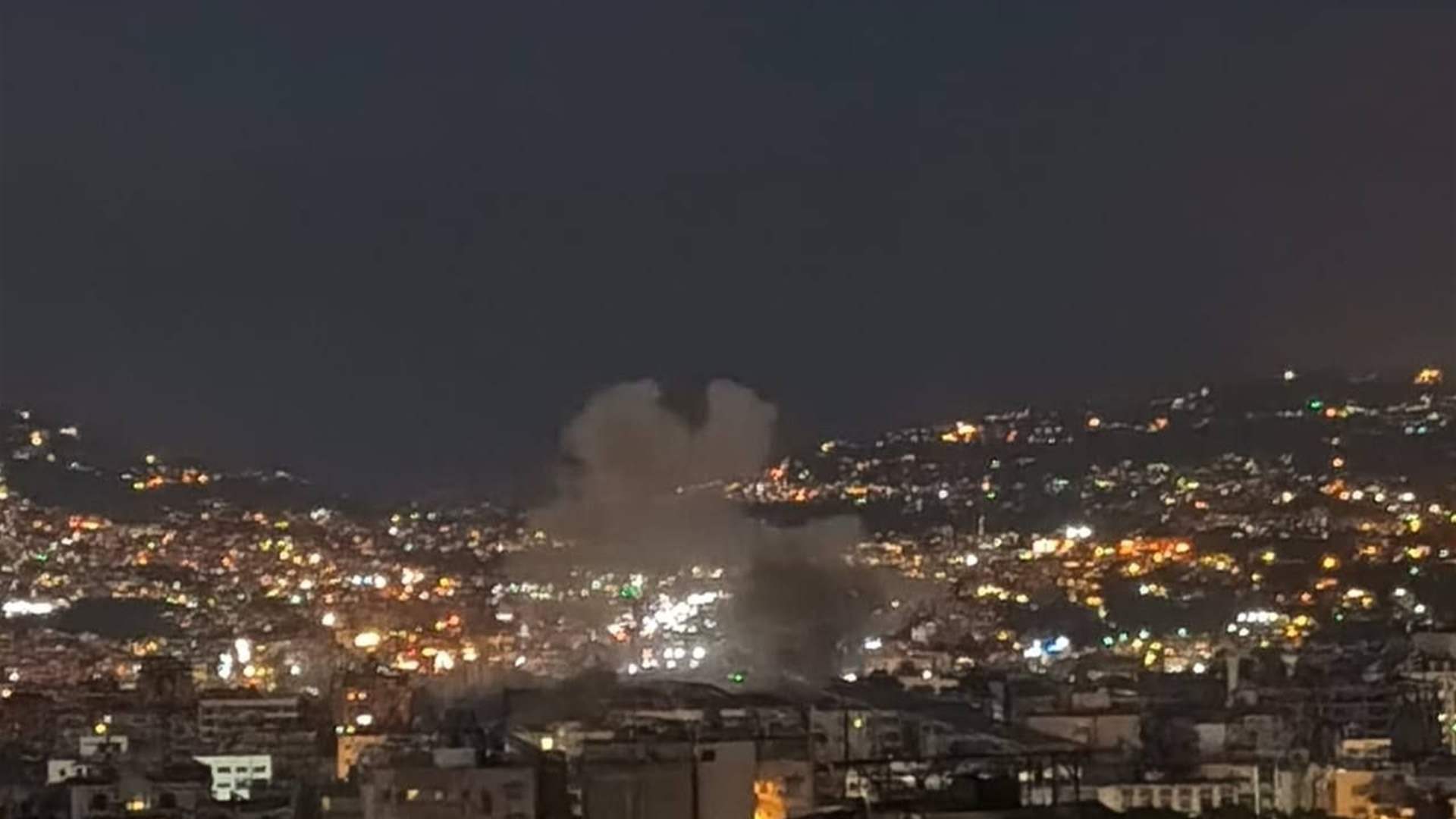 غارة إسرائيلية استهدفت الضاحية الجنوبية لبيروت