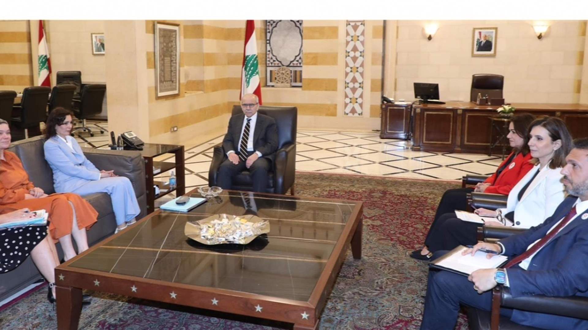 سلام بحث مع لحبيب في تعزيز التعاون بين لبنان والاتحاد الأوروبي في مجالات الإغاثة والاستجابة الطارئة