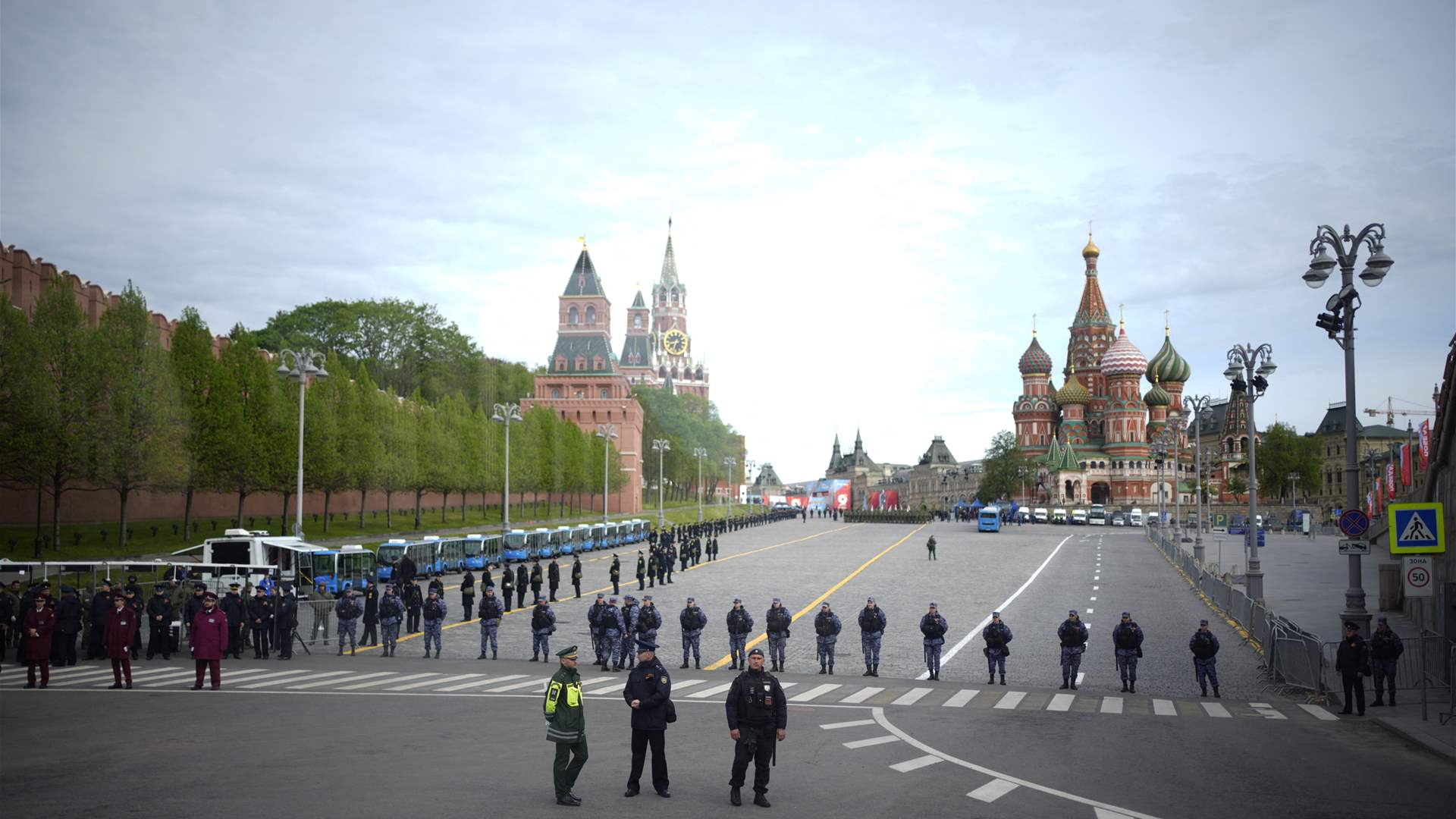 Moscow begins scaled-back Victory Day parade on Red Square