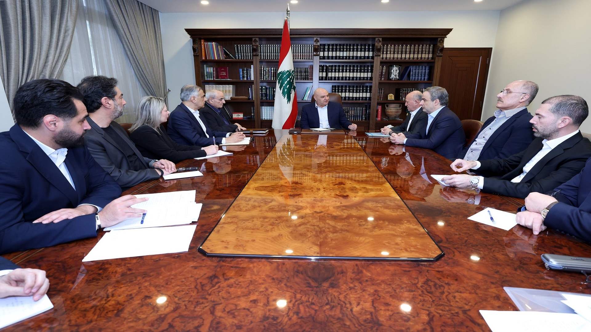 General amnesty law discussed at Baabda as President Aoun meets MPs and defense minister