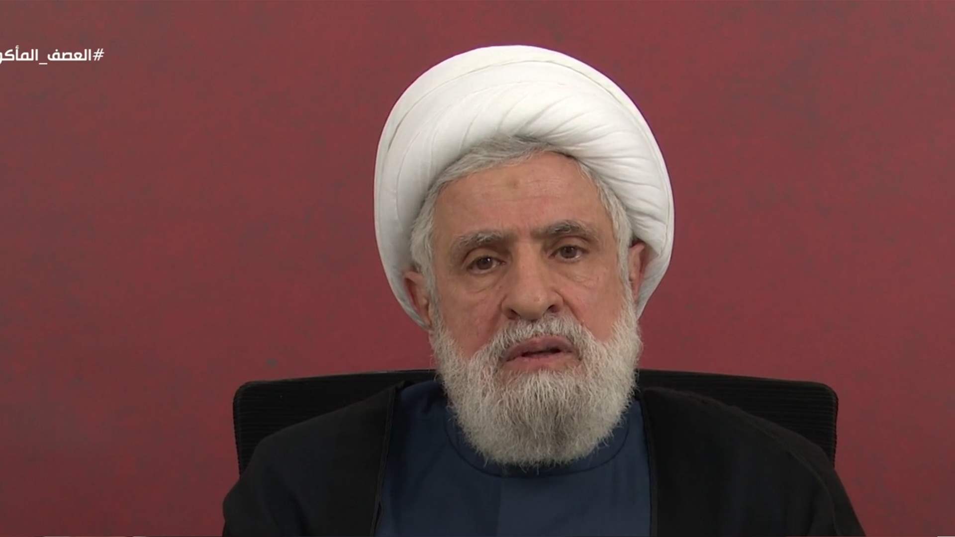 Hezbollah's Qassem: No one outside Lebanon has any say over the country's internal affairs
