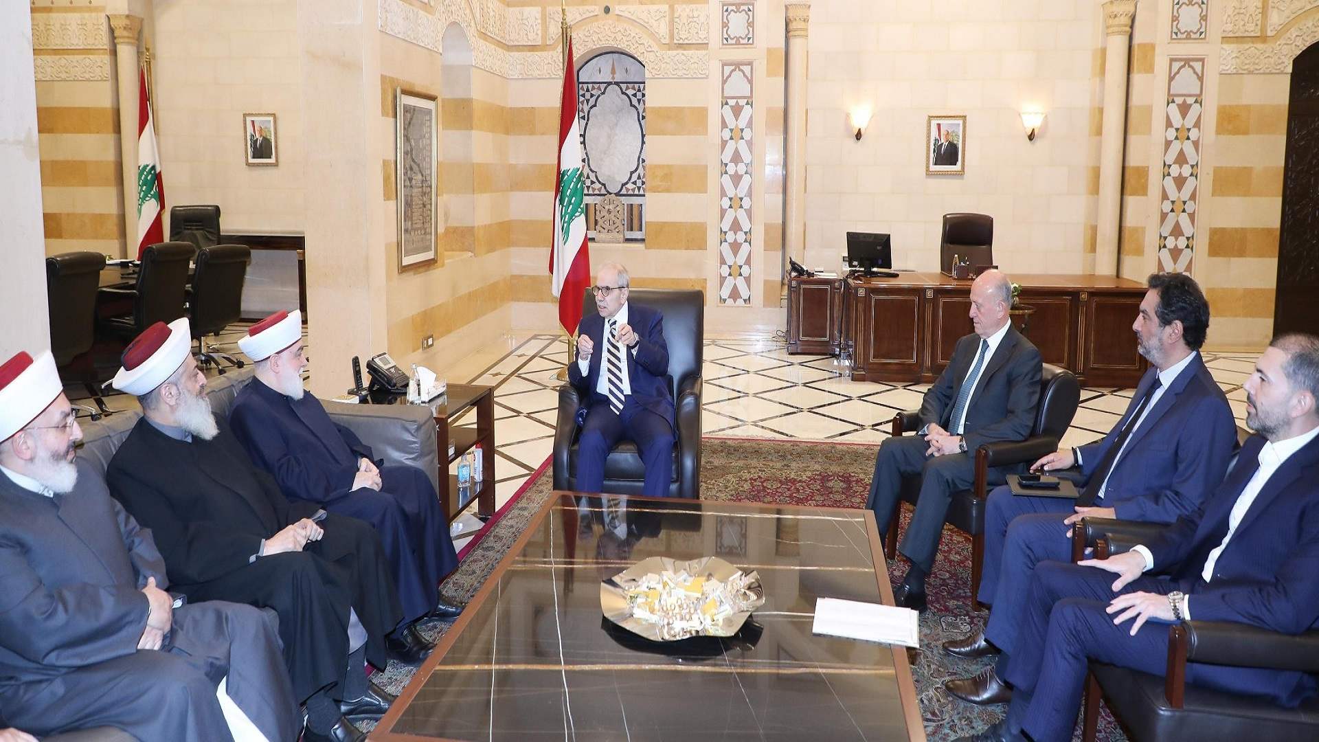 سلام استقبل وفدا شمالياً ومحور البحث موضوع العفو العام... ريفي: نحن كسنّة نطالب بالعدالة ورفع المظلومية