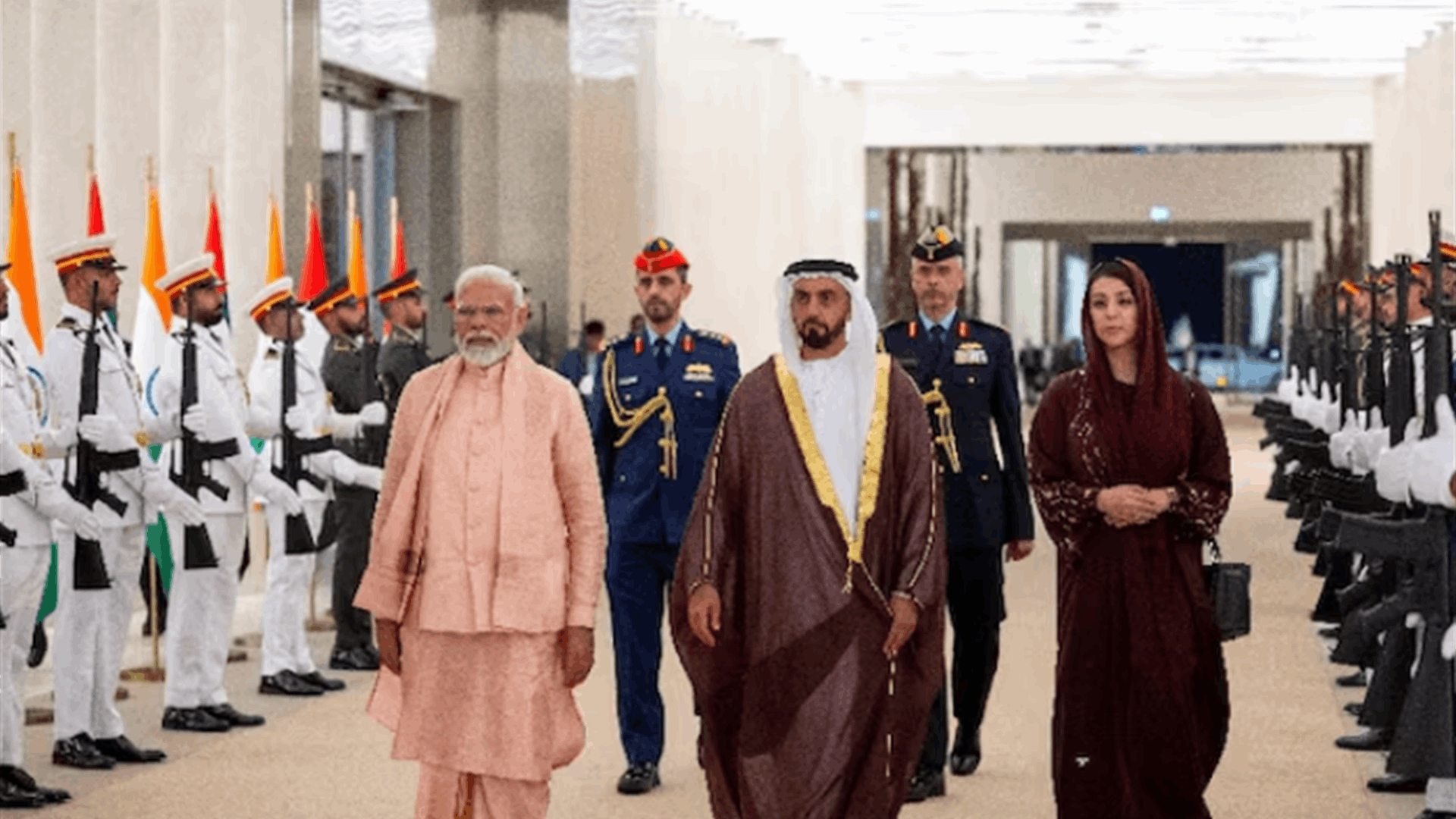 India signs pacts with UAE on defense and petroleum during Modi's visit