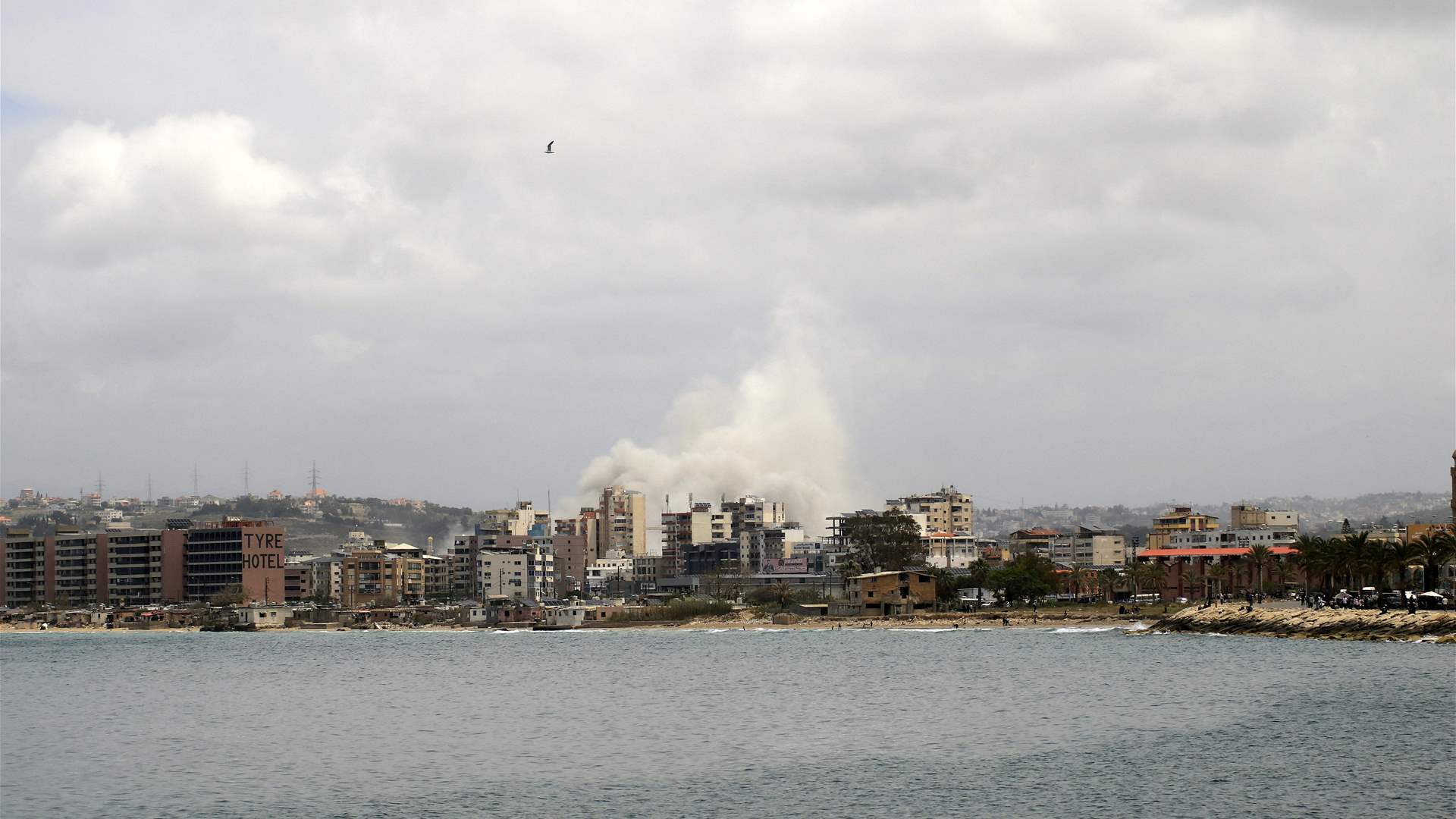 Israeli army says striking Hezbollah sites in Tyre area of South Lebanon