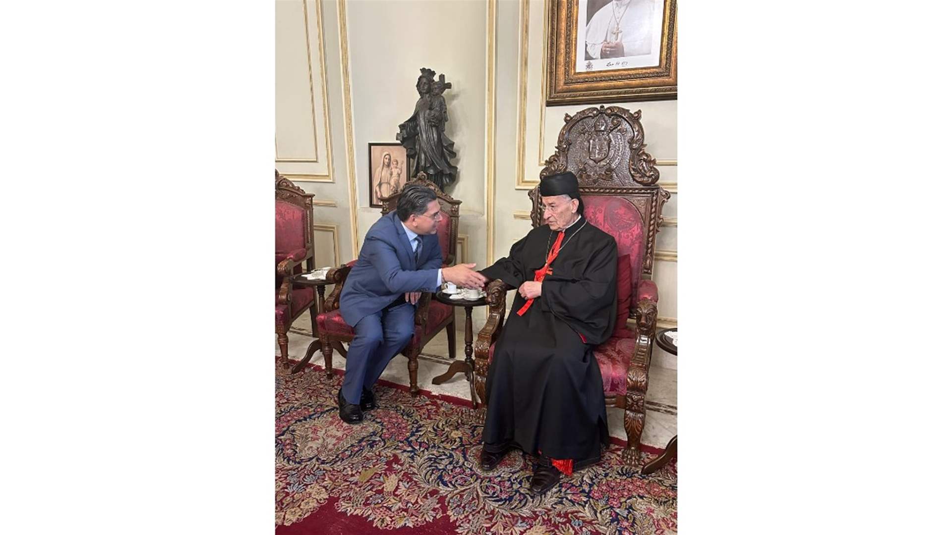 مرقص من بكركي: لاحترام الكرامات الشخصية والوطنية والدينية ومستمرون بحملات التوعية مع حفظ دور القضاء