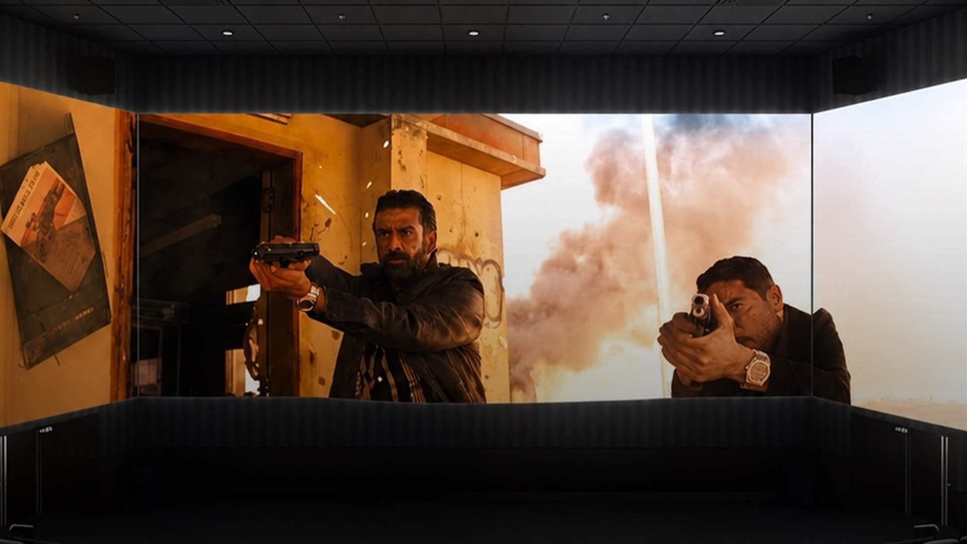 "سفن دوغز" يصنع التاريخ… أول فيلم عربي يُعرض بتقنية ScreenX العالمية