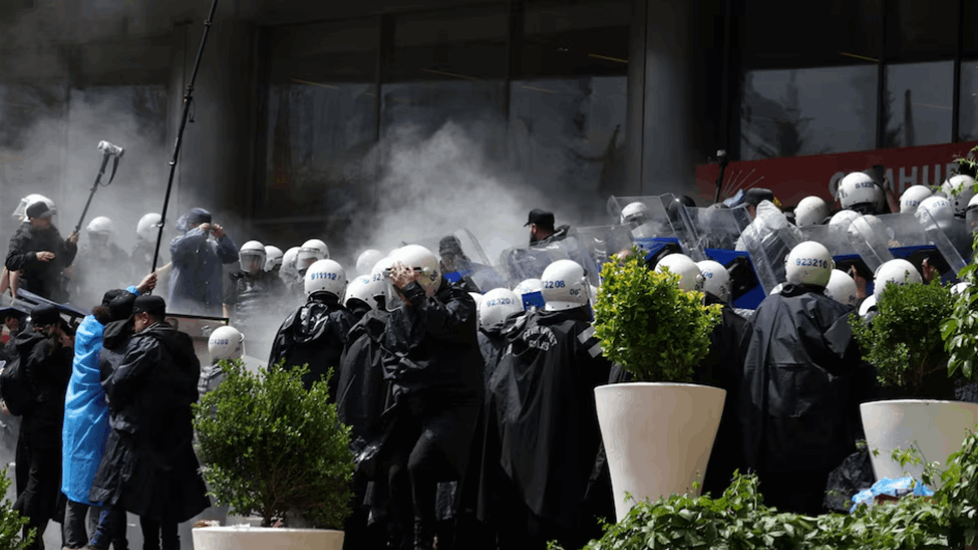 Turkish police force ousted opposition out of headquarters as crisis deepens
