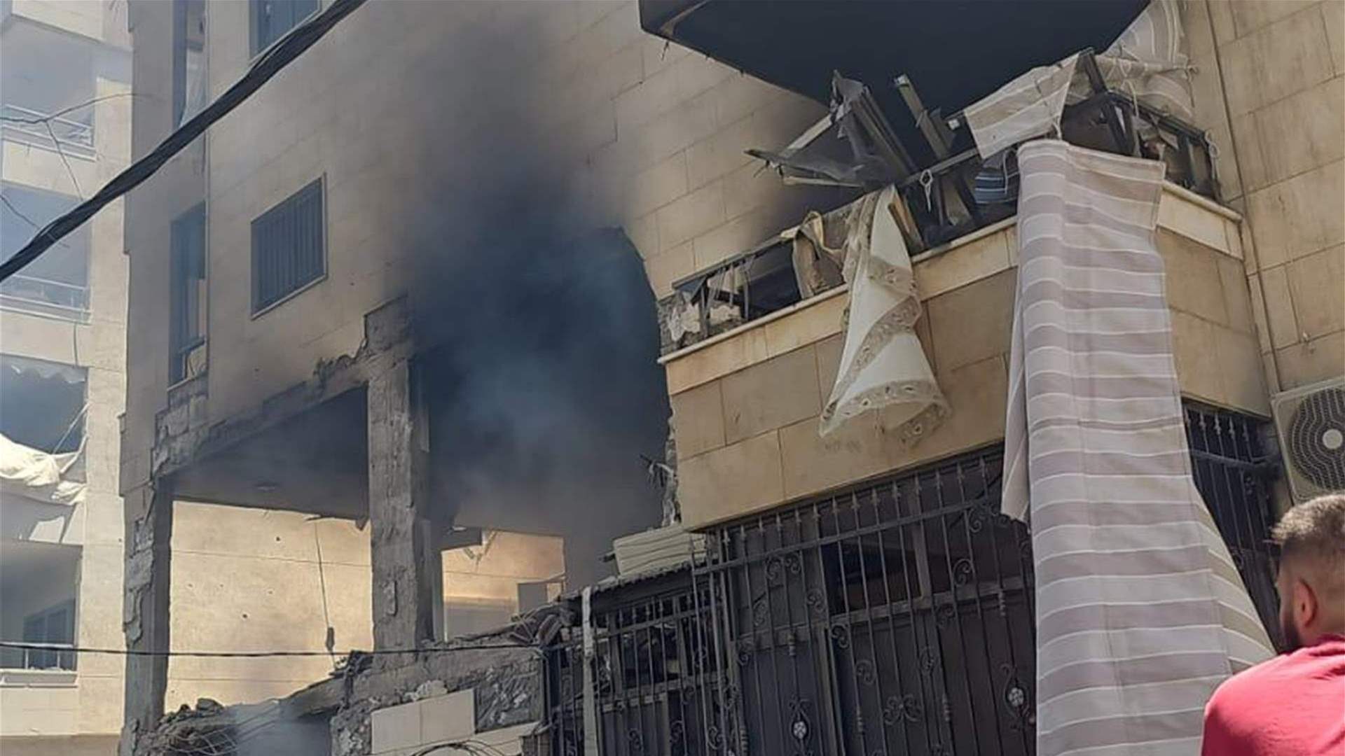 Israeli Army Radio says Beirut strike targeted Hezbollah rocket unit official Ali al-Husseini