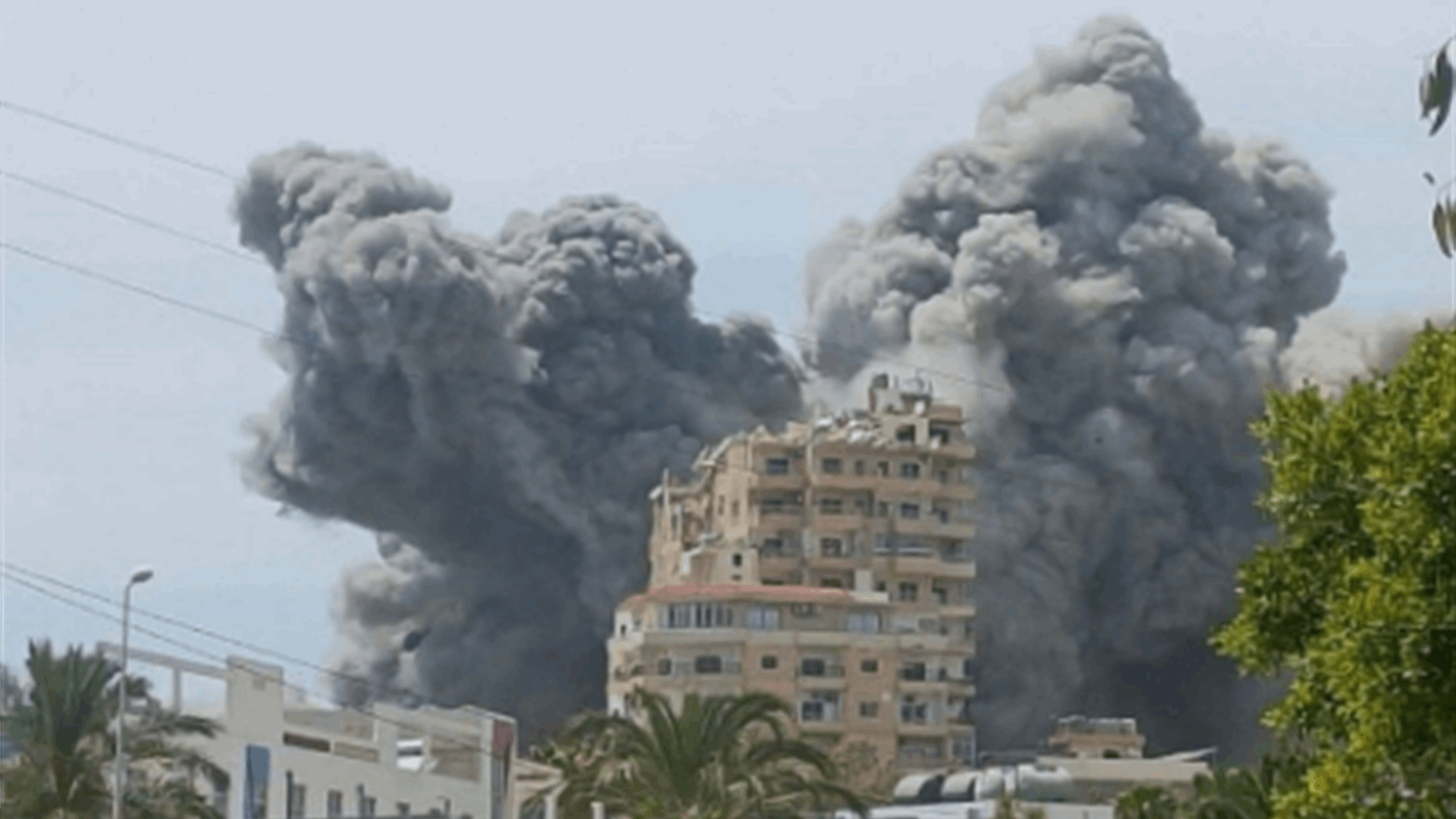 Lebanon says Israeli strike near hospital in south wounds 13 staffers