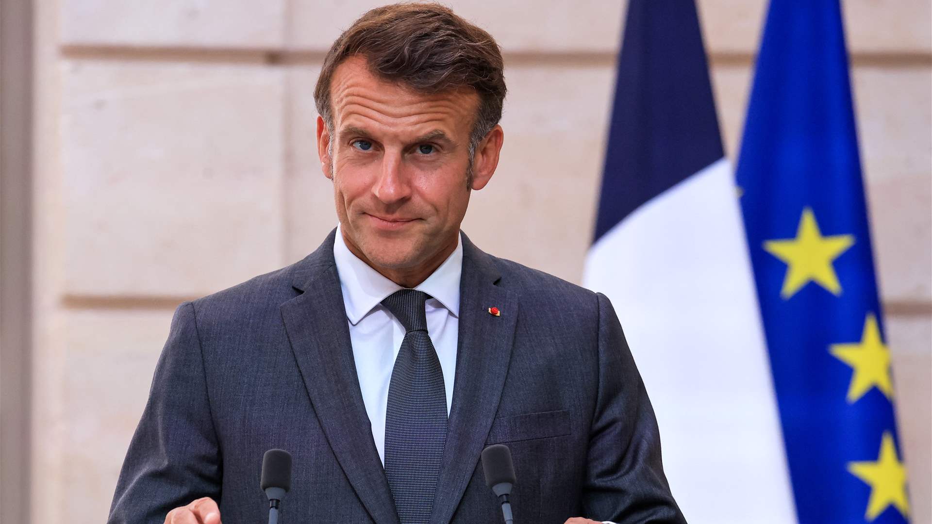 France's Macron says 'nothing justifies' south Lebanon escalation