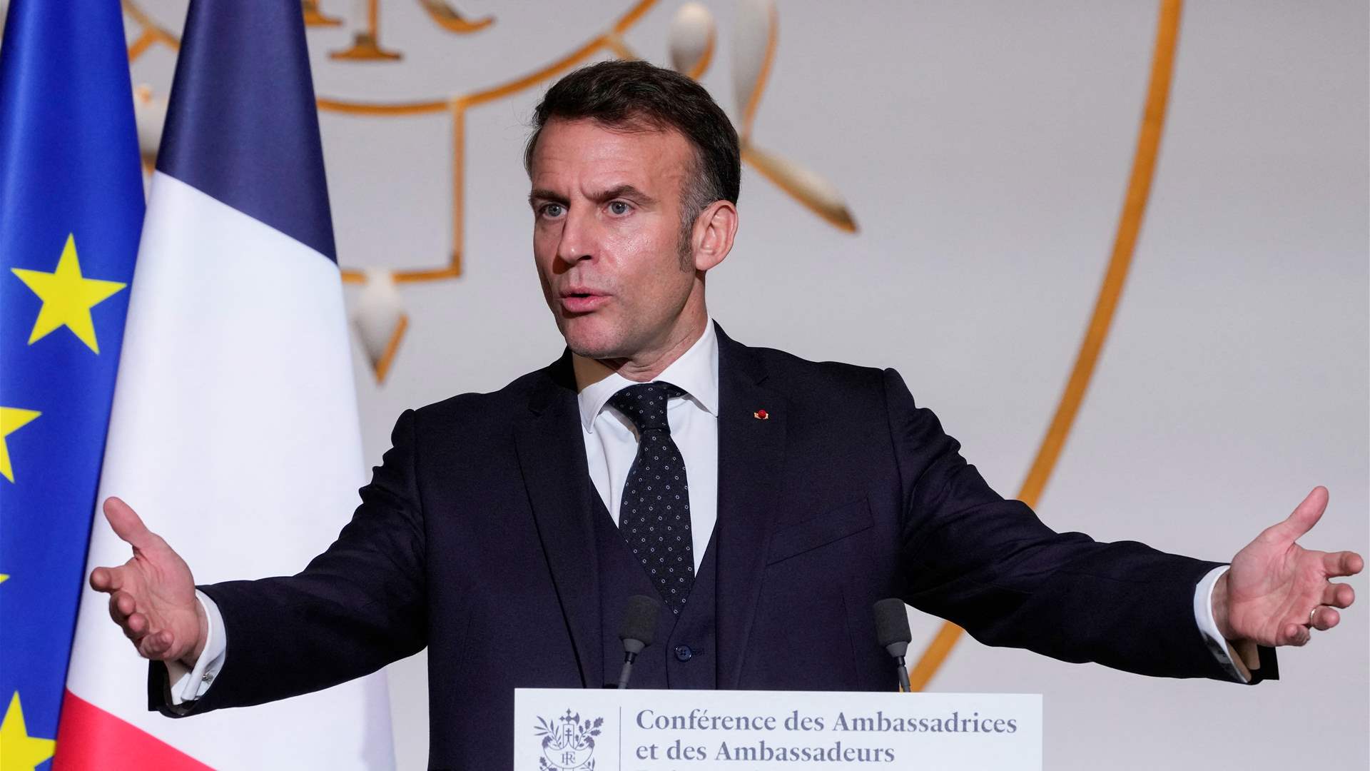 Macron praises US-Iran efforts, stresses support for Lebanon and regional security plan
