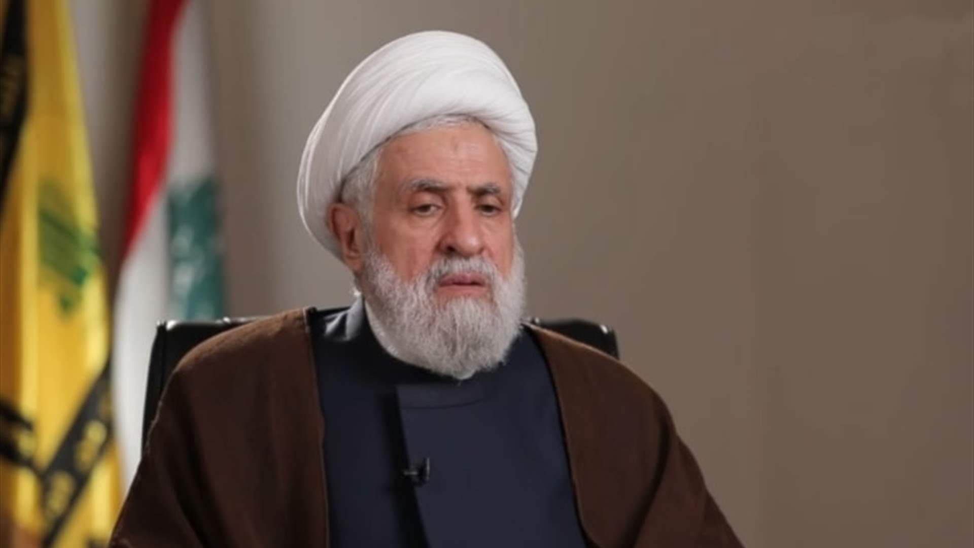 Hezbollah's Qassem rejects direct Lebanese-Israeli talks, says resistance will continue 