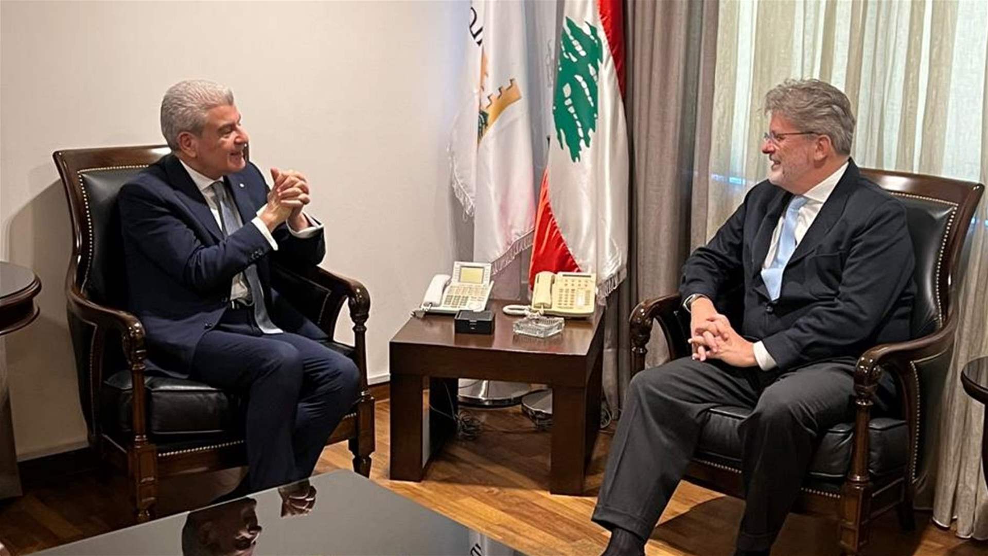 عيسى الخوري وسفير اسبانيا: لفتح أسواق اوروبا أمام الصناعات التكنولوجية اللبنانيّة