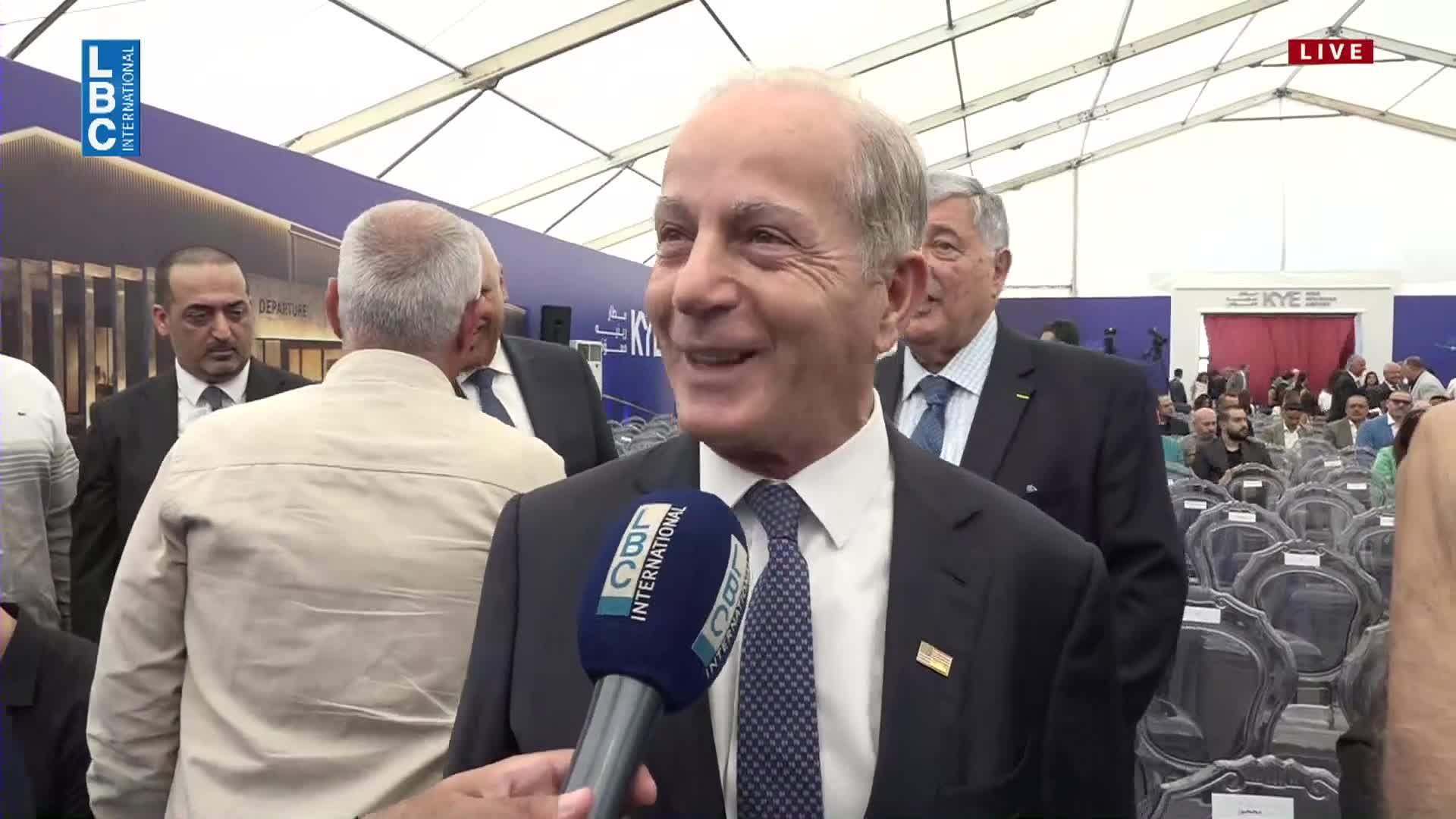 US ambassador Michel Issa speaks to LBCI from Qlayaat: Washington talks "very important" 