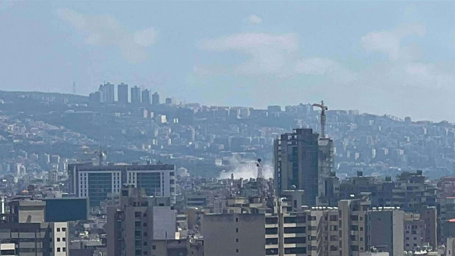 Israeli strike targets two apartments in Beirut’s southern suburbs, state media says