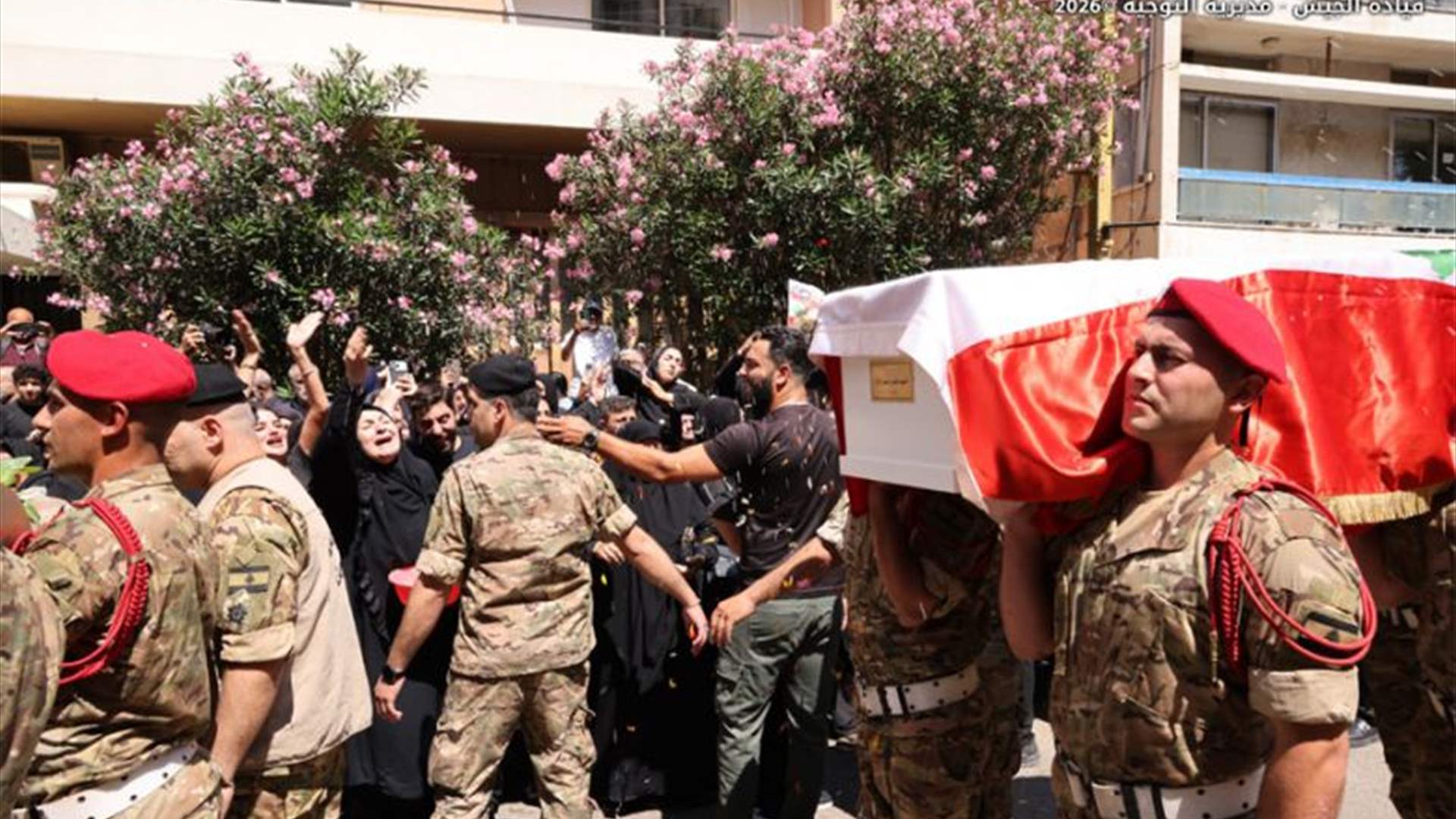 قيادة الجيش شيّعت الجندي الشهيد حسين غزال (صور)  