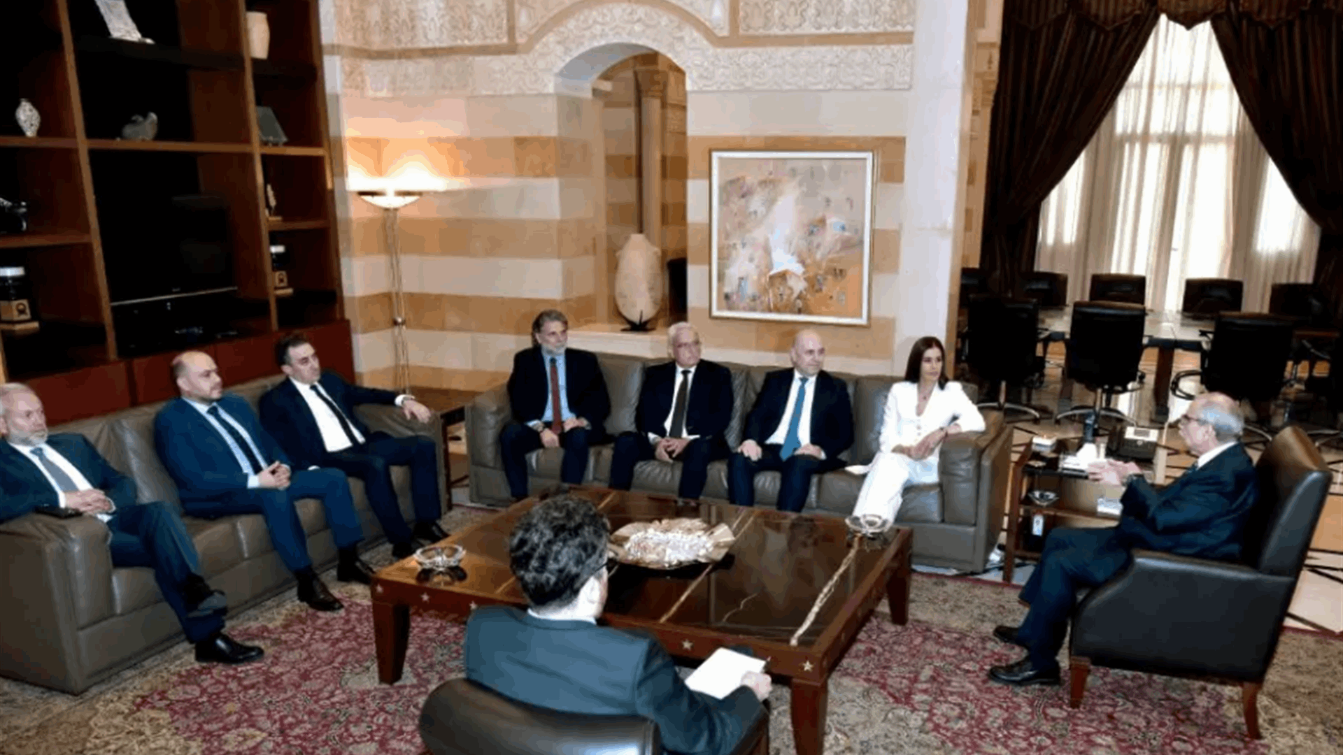 سلام استقبل وفدا من "الجمهورية القوية" ستريدا جعجع: نؤكد دعمنا الكامل لمواقفه في مجلس الوزراء ولمسار الحكومة