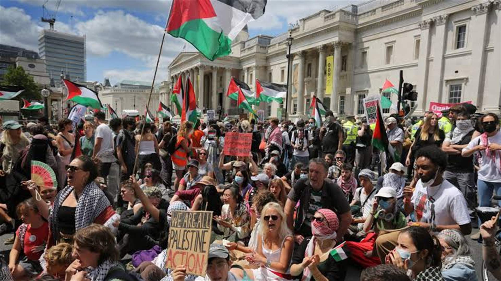 UK court upholds govt ban on pro-Palestinian group