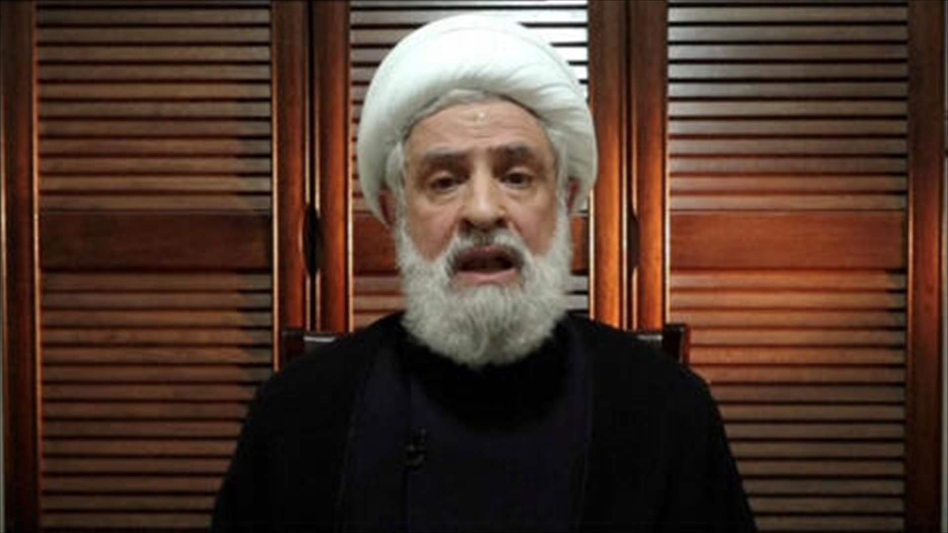 Hezbollah's Qassem praises Iran, rejects disarmament in remarks on regional deal