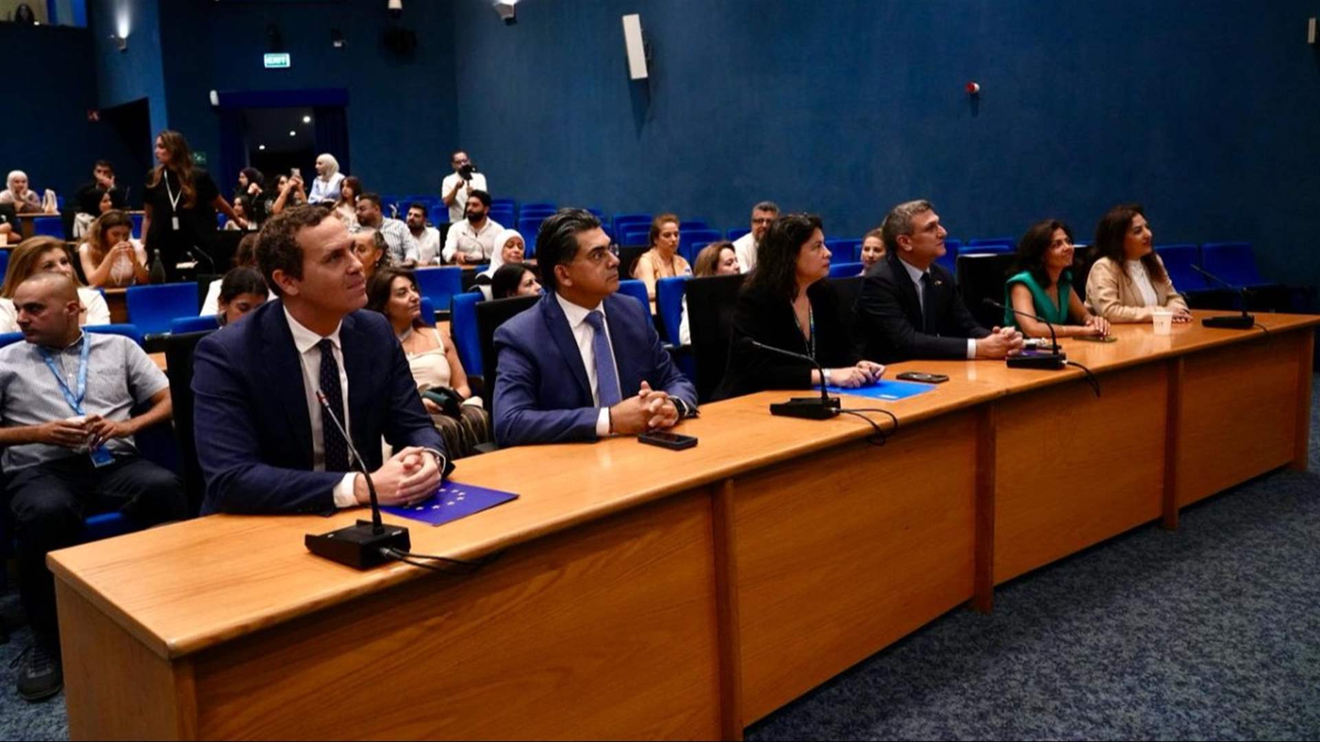 الوزير مرقص دعا من بيت الأمم المتحدة في بيروت إلى دعم مشروع قانون الإعلام الجديد المتضمن للمرة الأولى أحكاماً تكافح خطاب الكراهية
