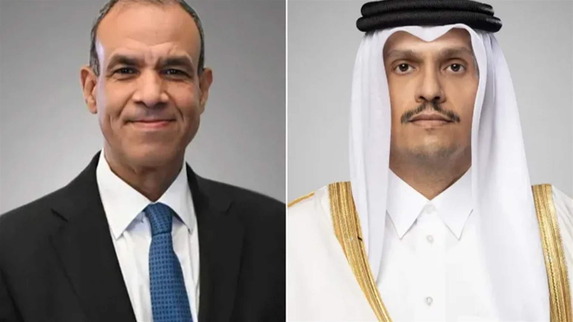 وزيرا خارجية قطر ومصر اكدا دعم الحوار والحلول السلمية في المنطقة