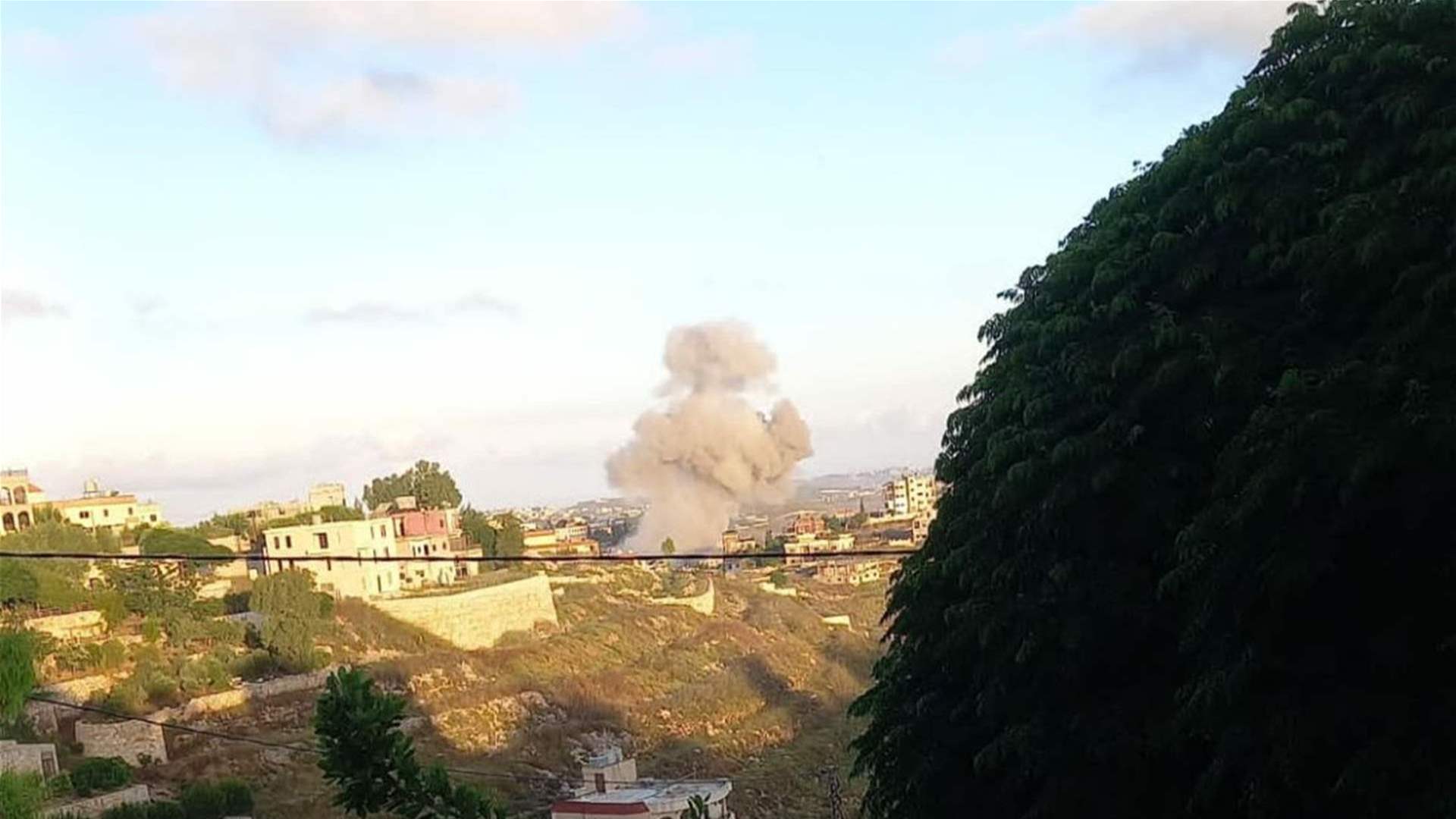 Israeli strikes on Nabatieh kill 16: NNA