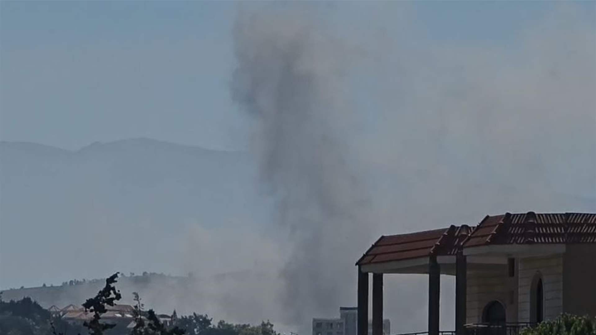 غارة تستهدف مدينة النبطية