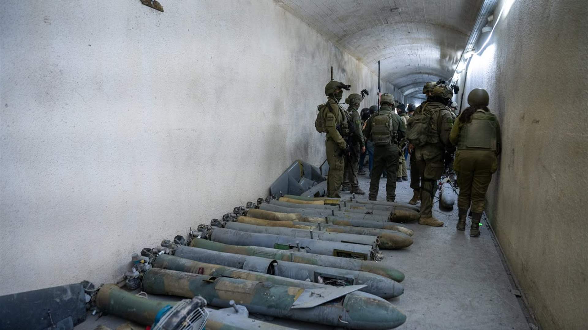 New photos show tunnel discovered in south Lebanon's Majdal Zoun
